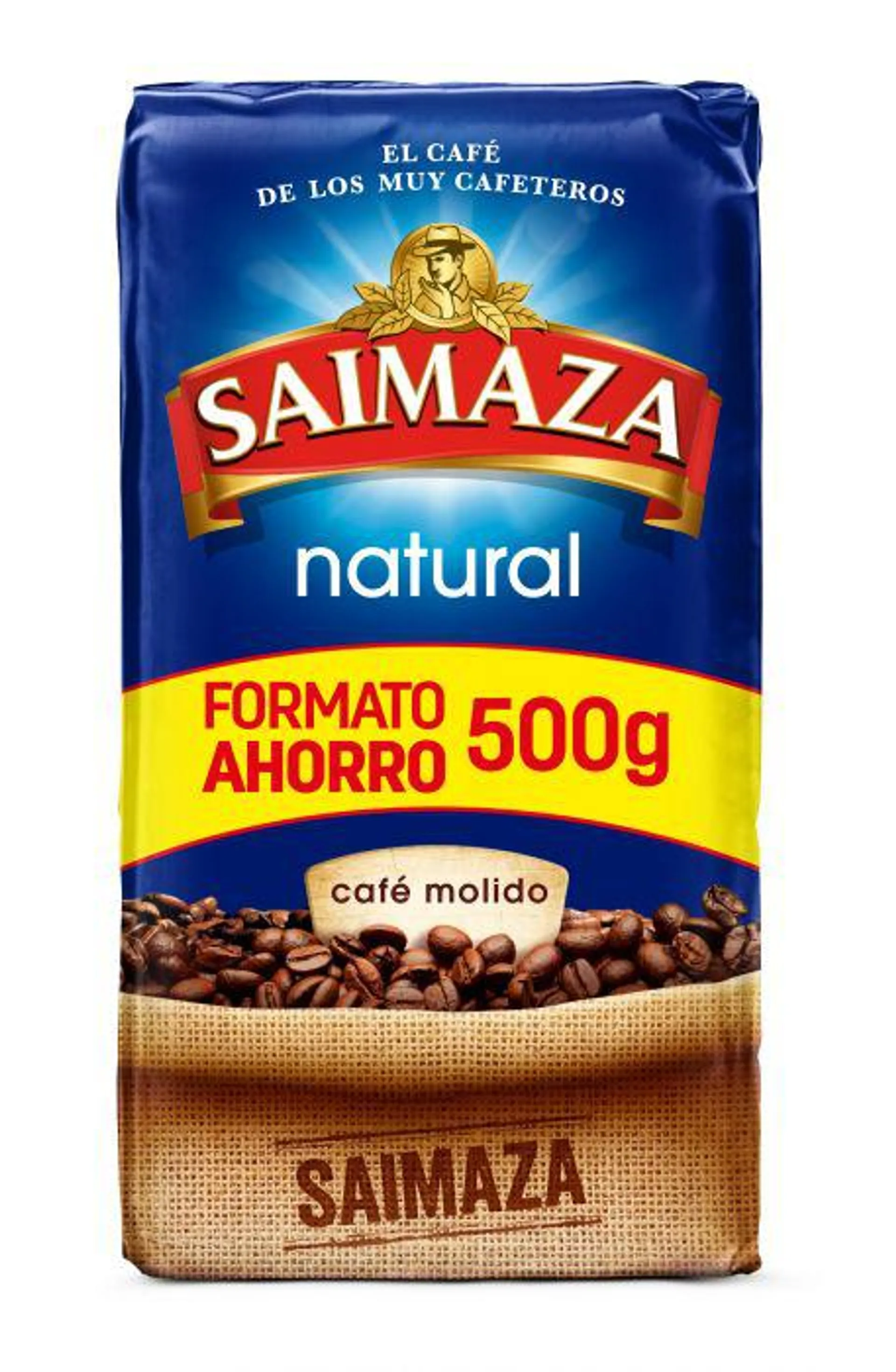 Cafe molido natural saimaza 500 gr