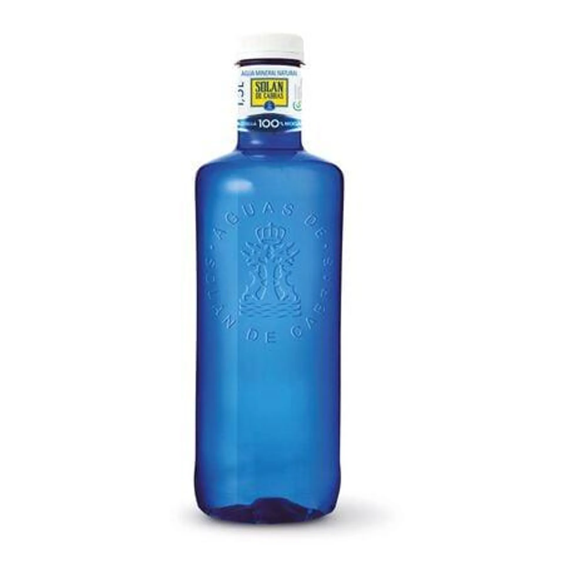 Agua Solán de Cabras 1,5l azul