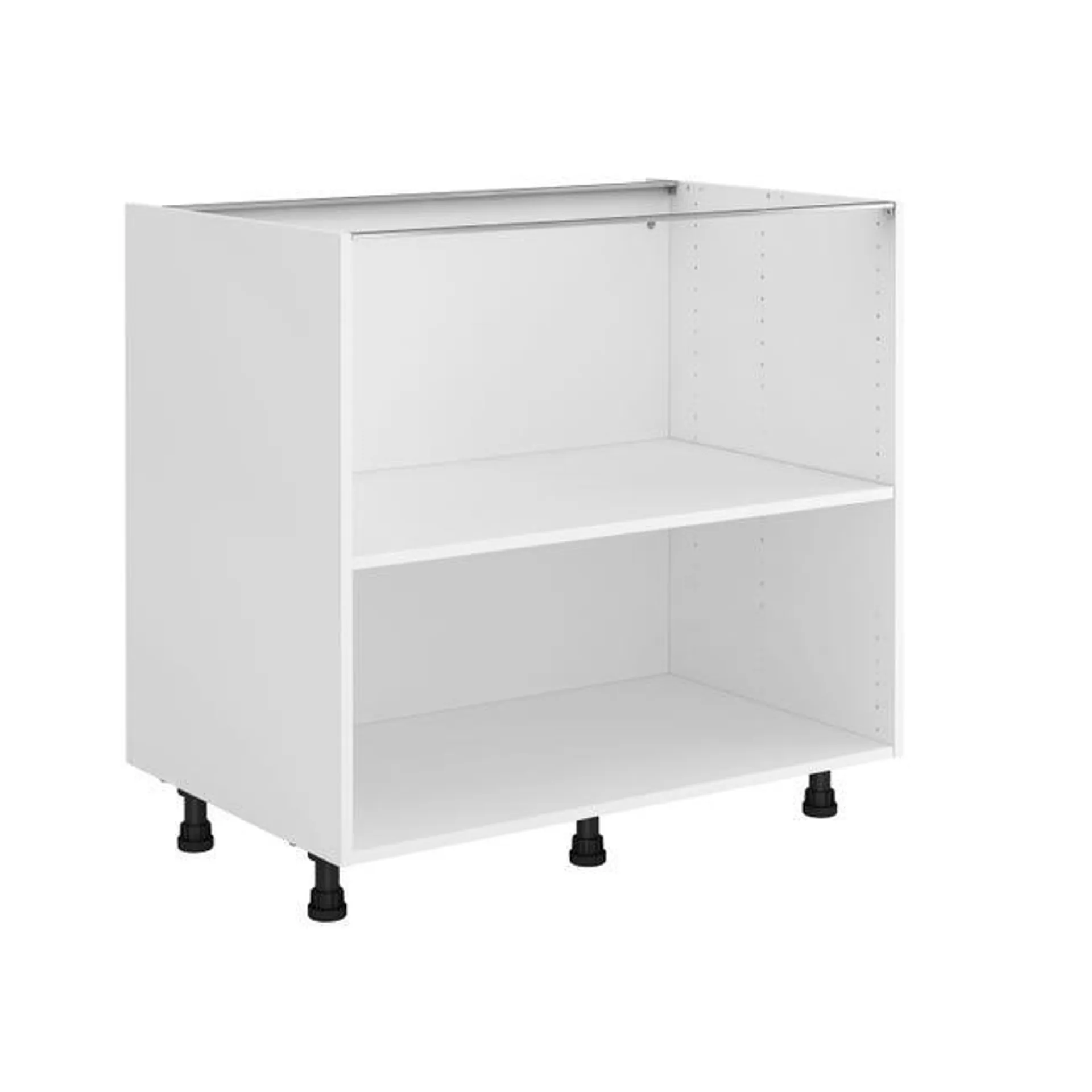 Mueble bajo de cocina Delinia ID Tokyo blanco mate 76,8X90 cm 1 CAJ 2 PTA