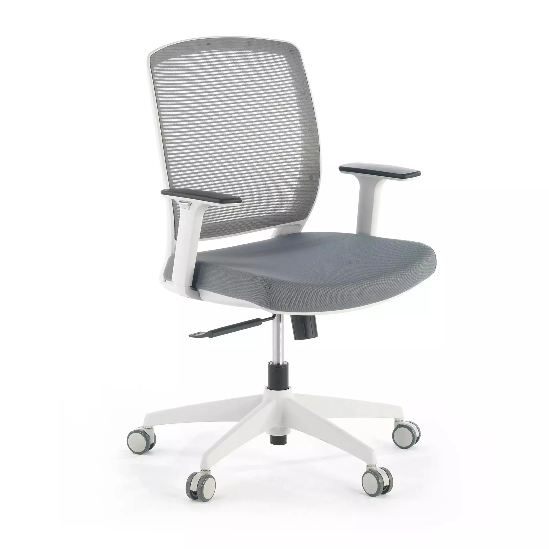 Silla de oficina Dama white operativa, espuma inyectada