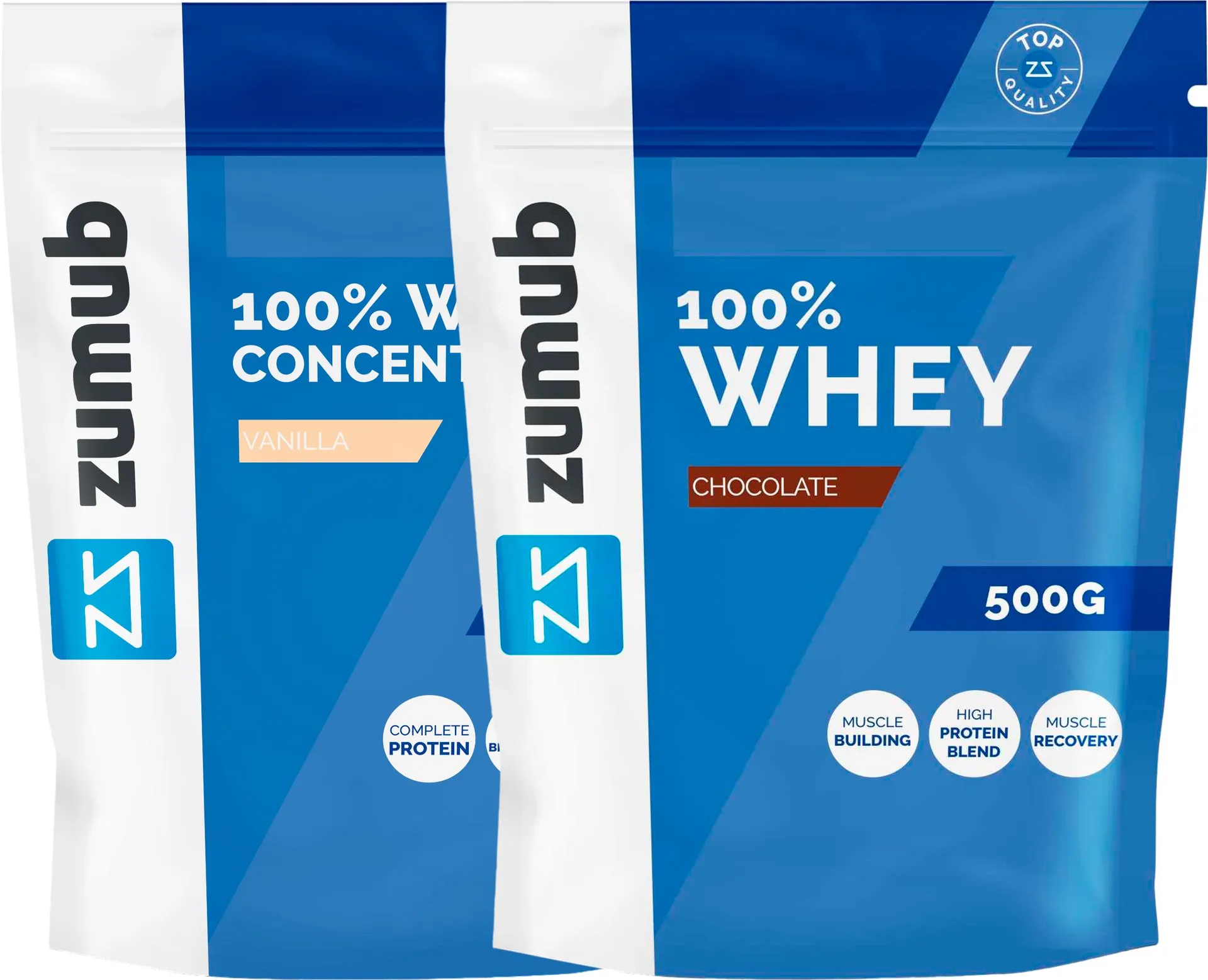 100% WHEY VAINILLA / CHOCOLATE 500G