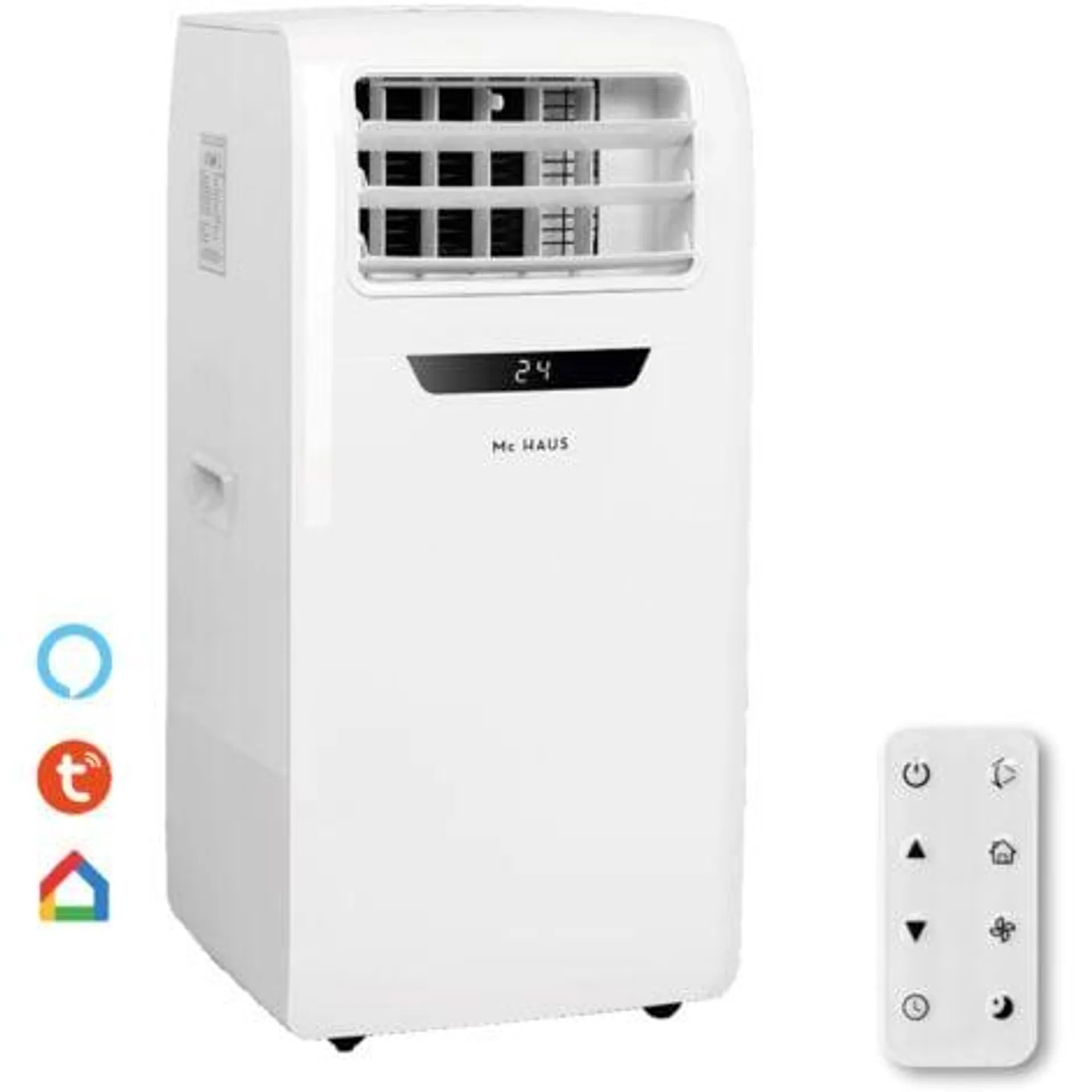 ARTIC-260 - Aire acondicionado portátil frio/calor, conexión wifi APP, enfriador móvil, 2,6kW, clase A, 4 en 1: refrigeración 9000BTU/h, 2268 frigorias y mando a distancia, ≥ 18 m²