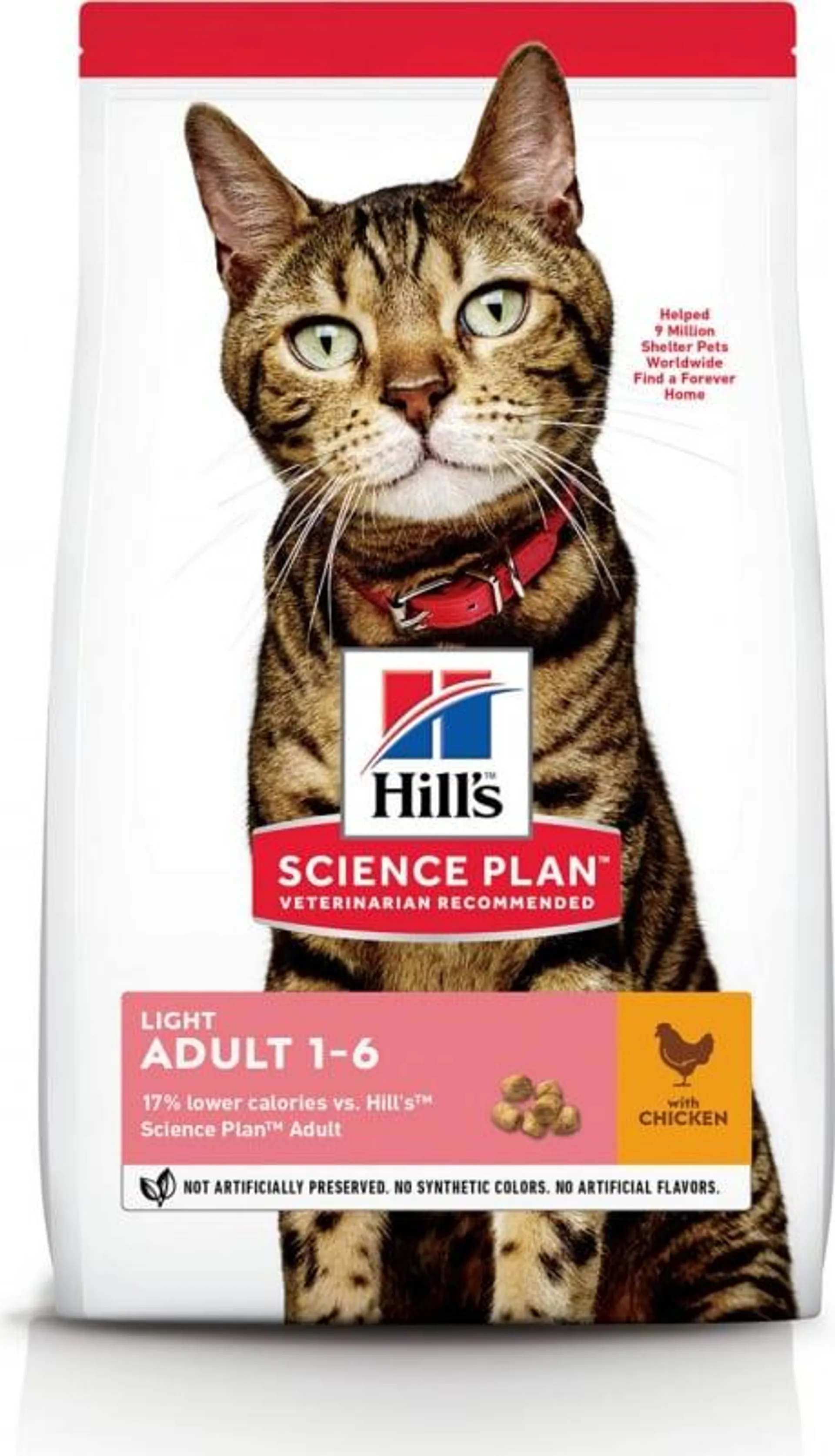 HILL'S Science Plan Adult Light Pollo Pienso para gatos con sobrepeso