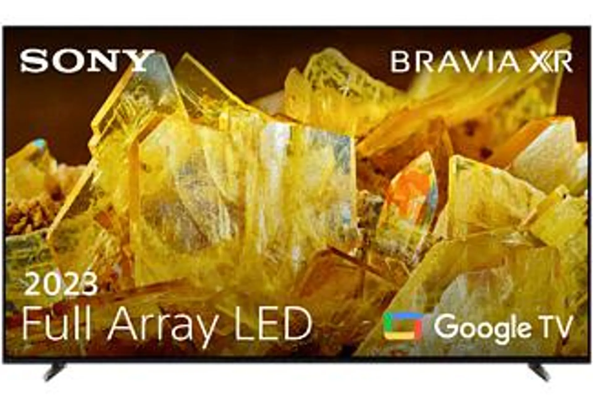 TV LED 55" - Sony BRAVIA XR 55X90L, Full Array LED, 4K HDR 120, HDMI 2.1 Perfecto PS5, Google TV, Alexa, Siri, Eco, BRAVIA Core, Marco Aluminio, IA