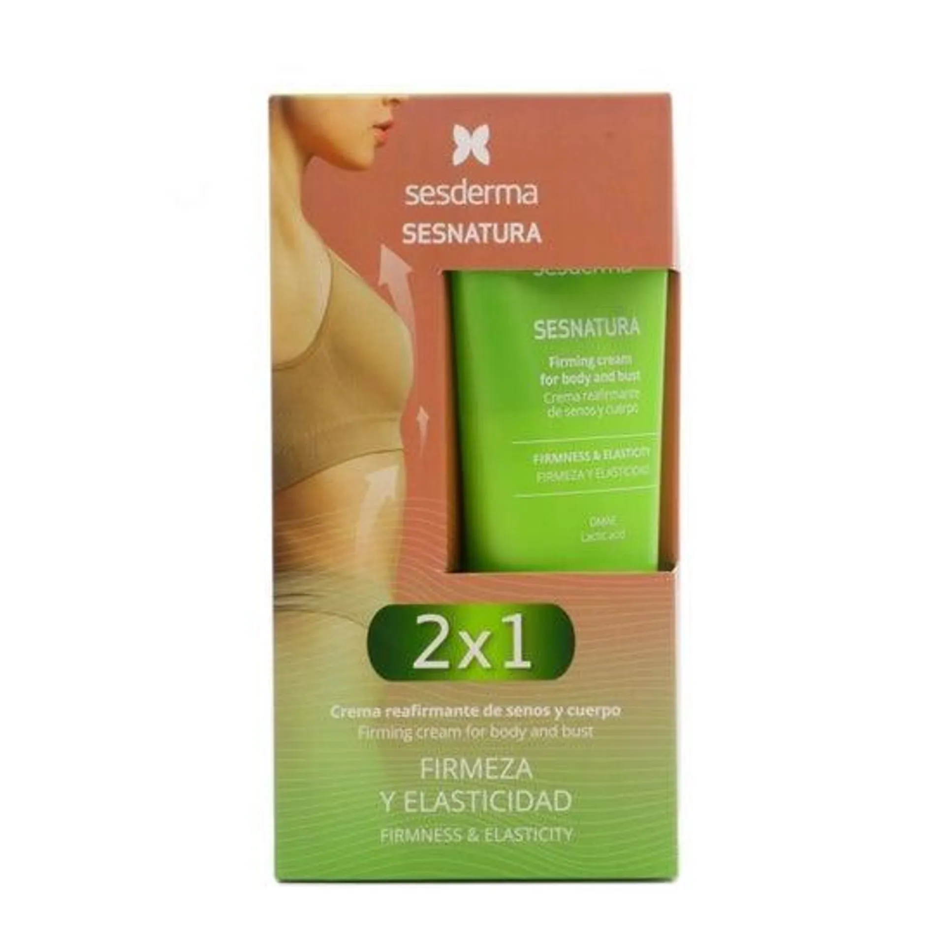 Sesderma Sesnatura Crema Reafirmante de Senos y Cuerpo 2x250ml