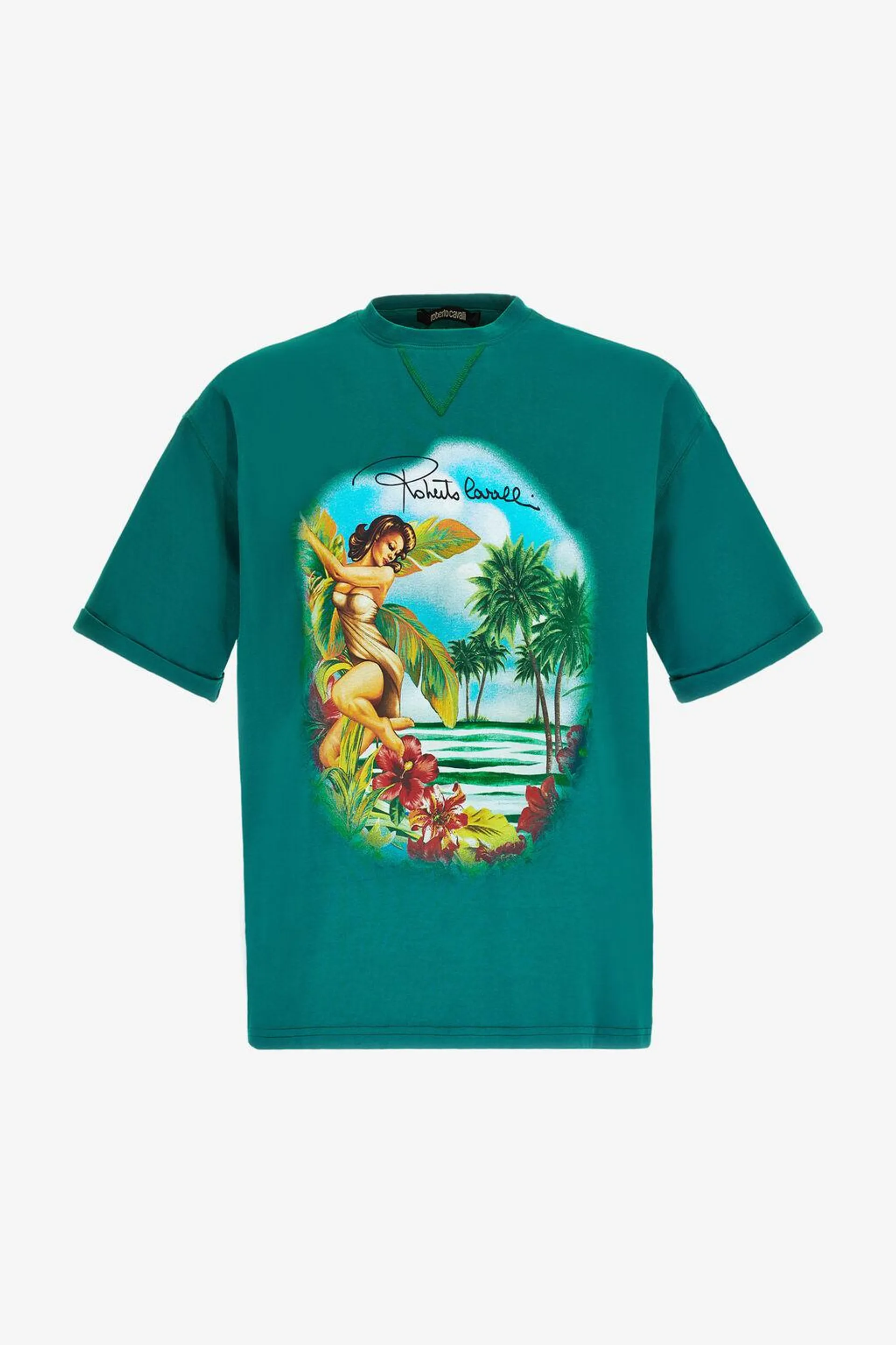 Hawaii print t-shirt