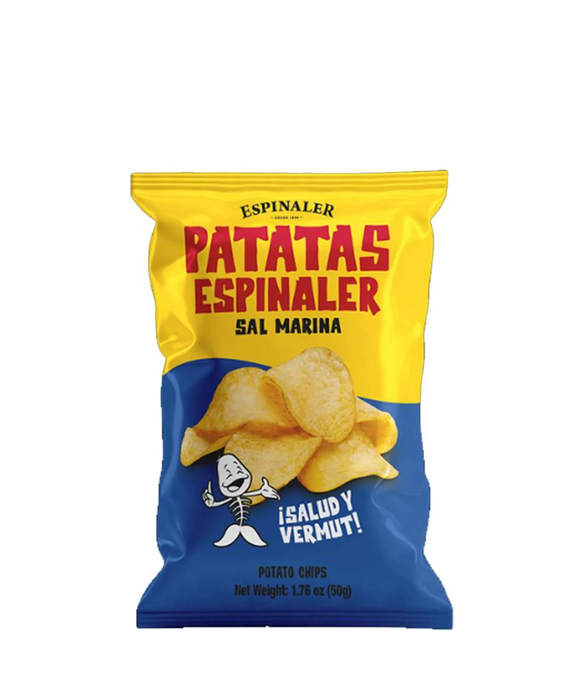 PATATAS FRITAS SAL MARINA 50G