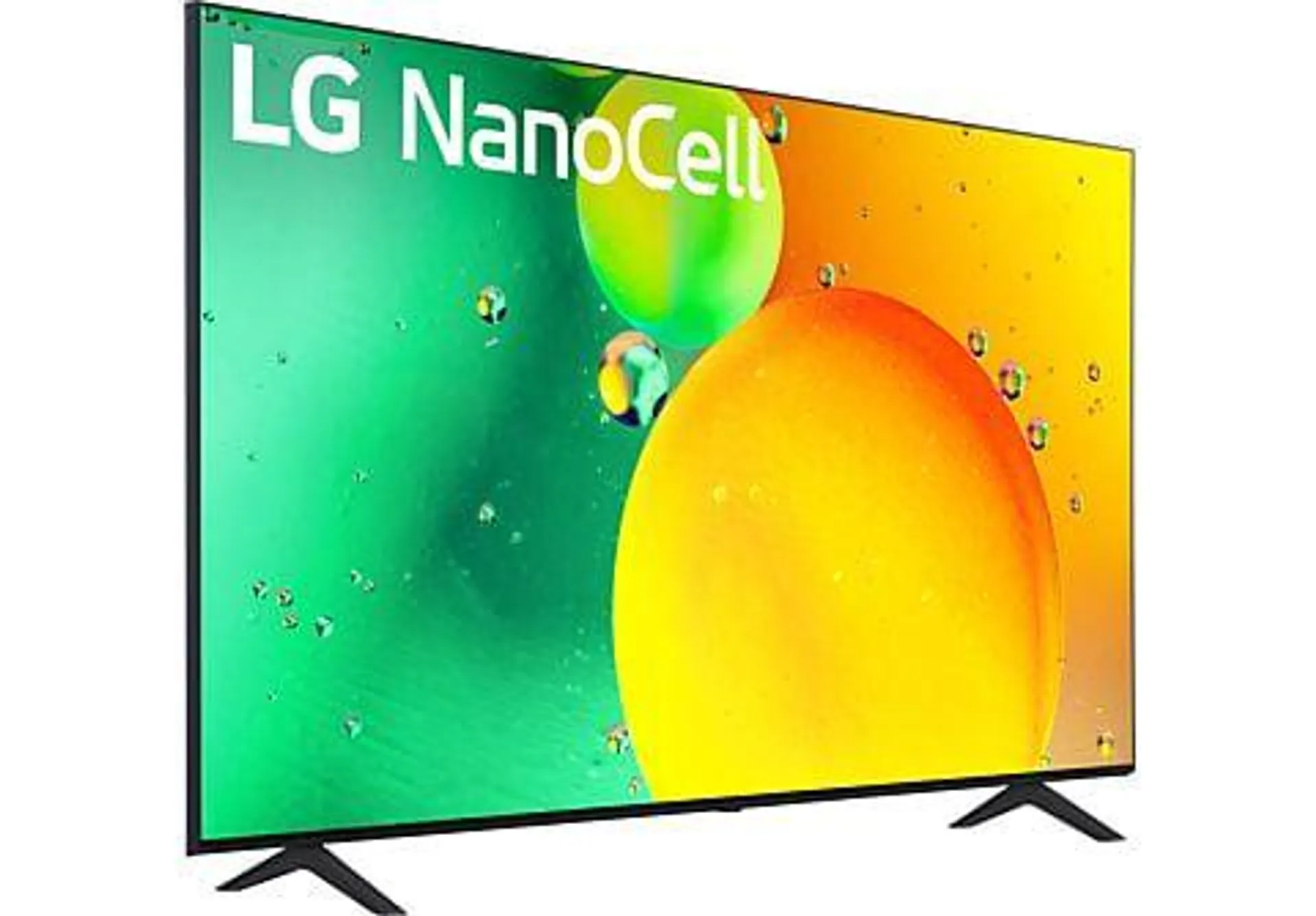 TV LED 43" - LG 43NANO756QC, UHD 4K, Procesador de Gran Potencia 4K α5 Gen 5, Smart TV, DVB-T2 (H.265), Azul oscuro ceniza