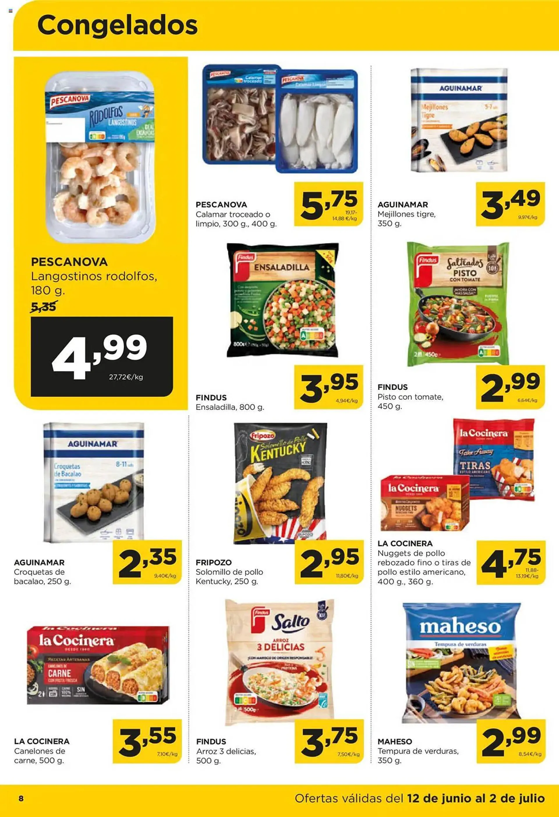 Catálogo de Folleto Alimerka 12 de junio al 2 de julio 2025 - Página 8
