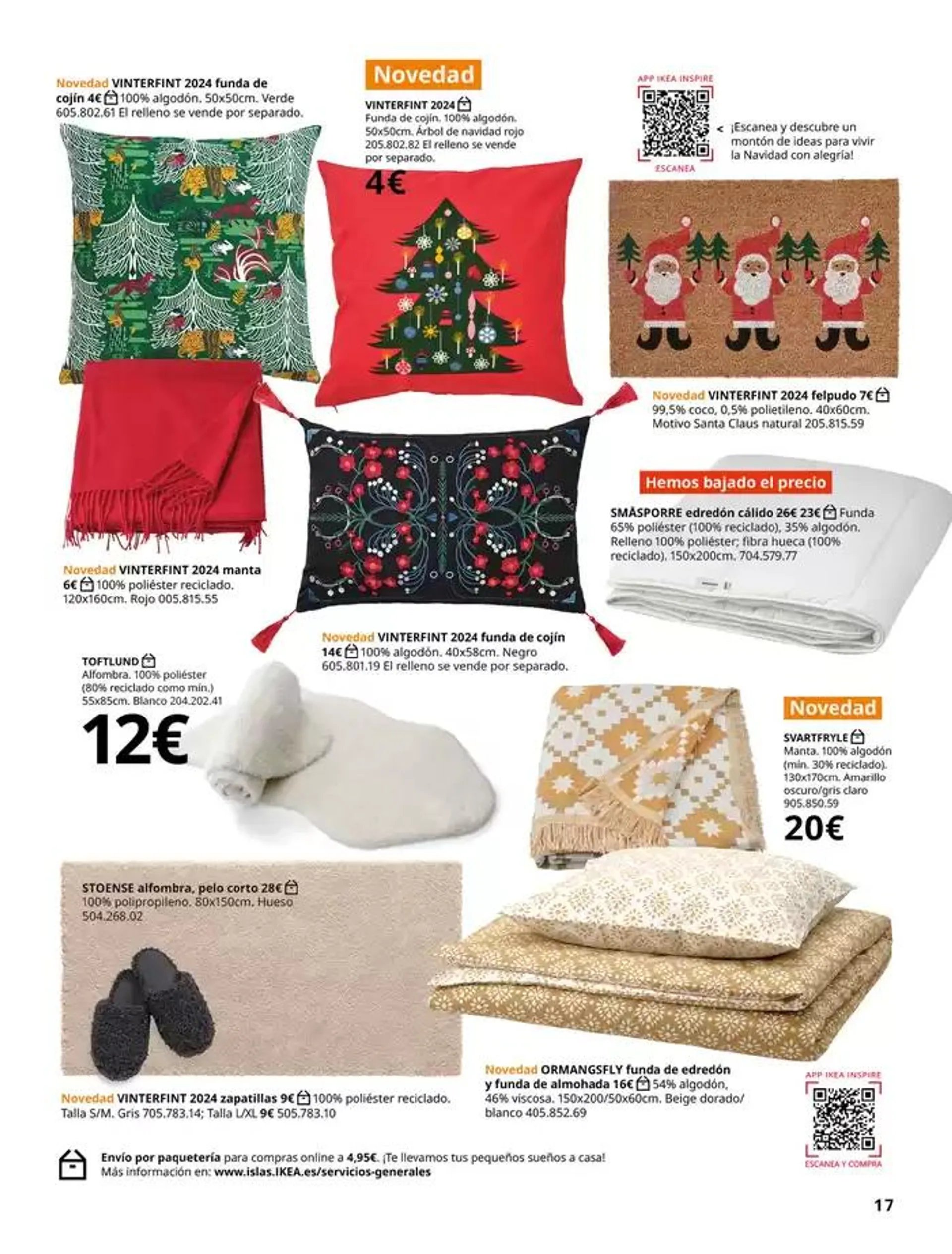 Catálogo de IKEA Catálogo Cuando la casa se llena de Navidad 3 de octubre al 31 de enero 2025 - Página 17