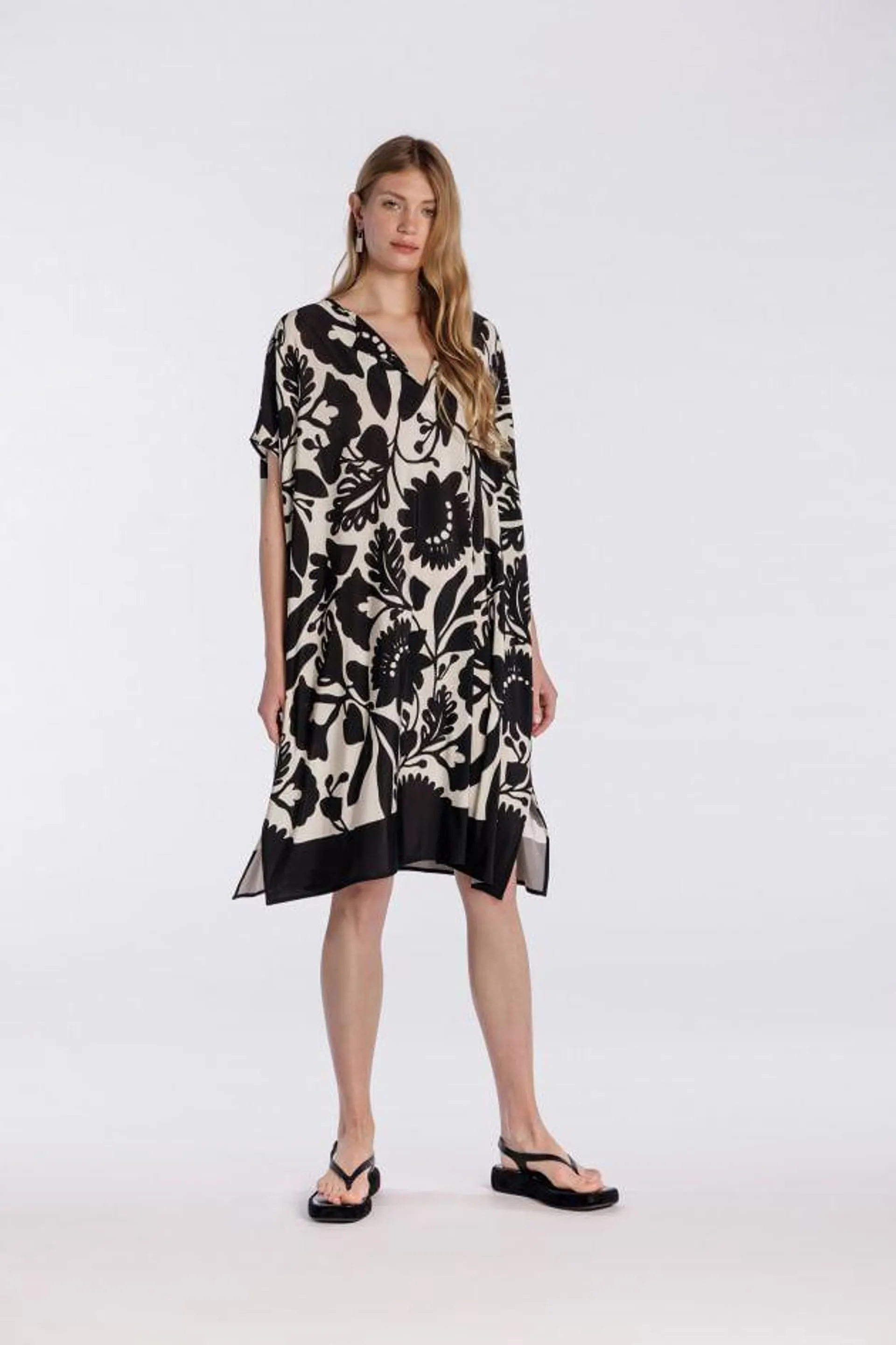 Kaftan estampado