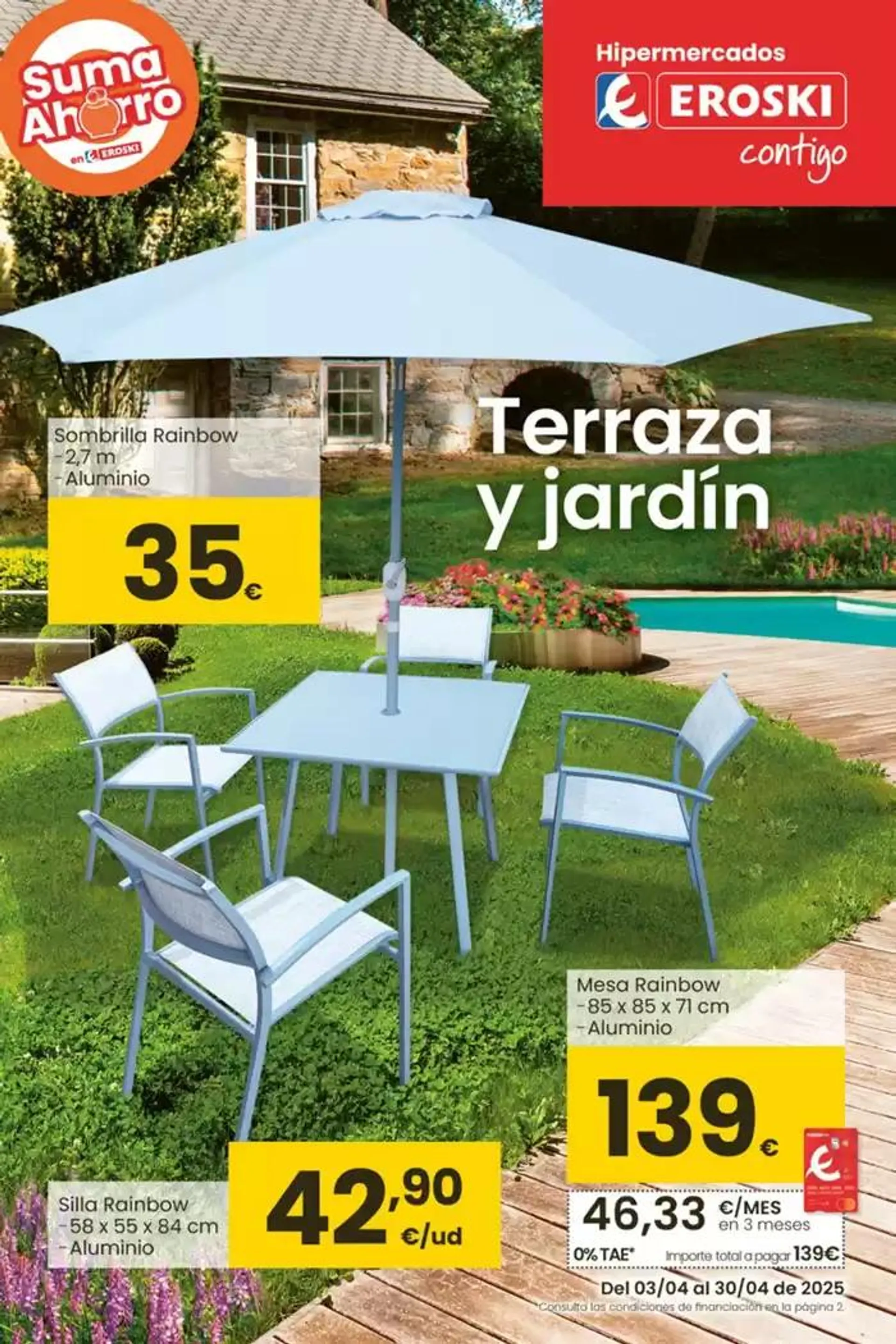 Catálogo de Terraza y jardín  3 de abril al 30 de abril 2025 - Página 1