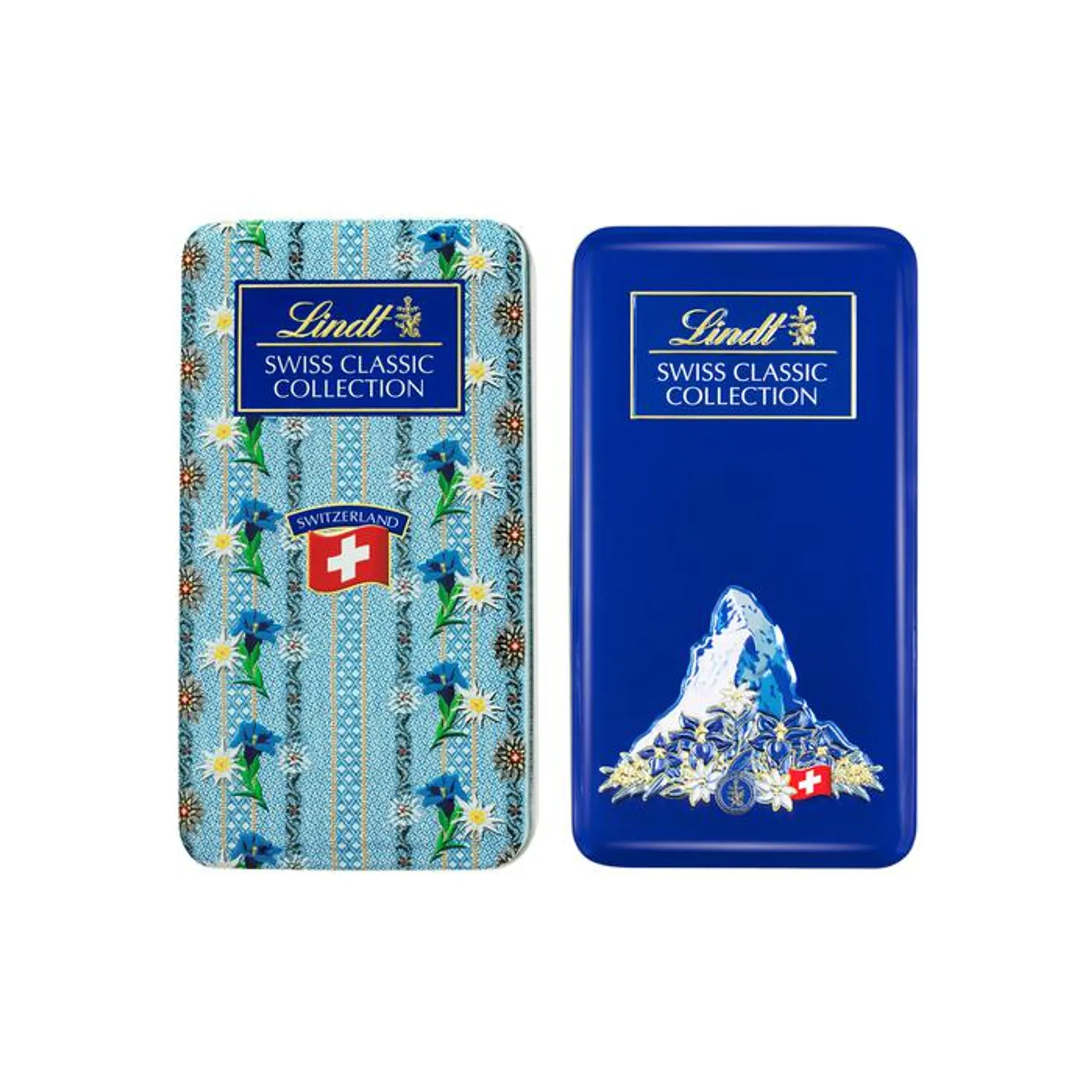 Lata Napolitanas Souvenir Suiza 185g - Lindt