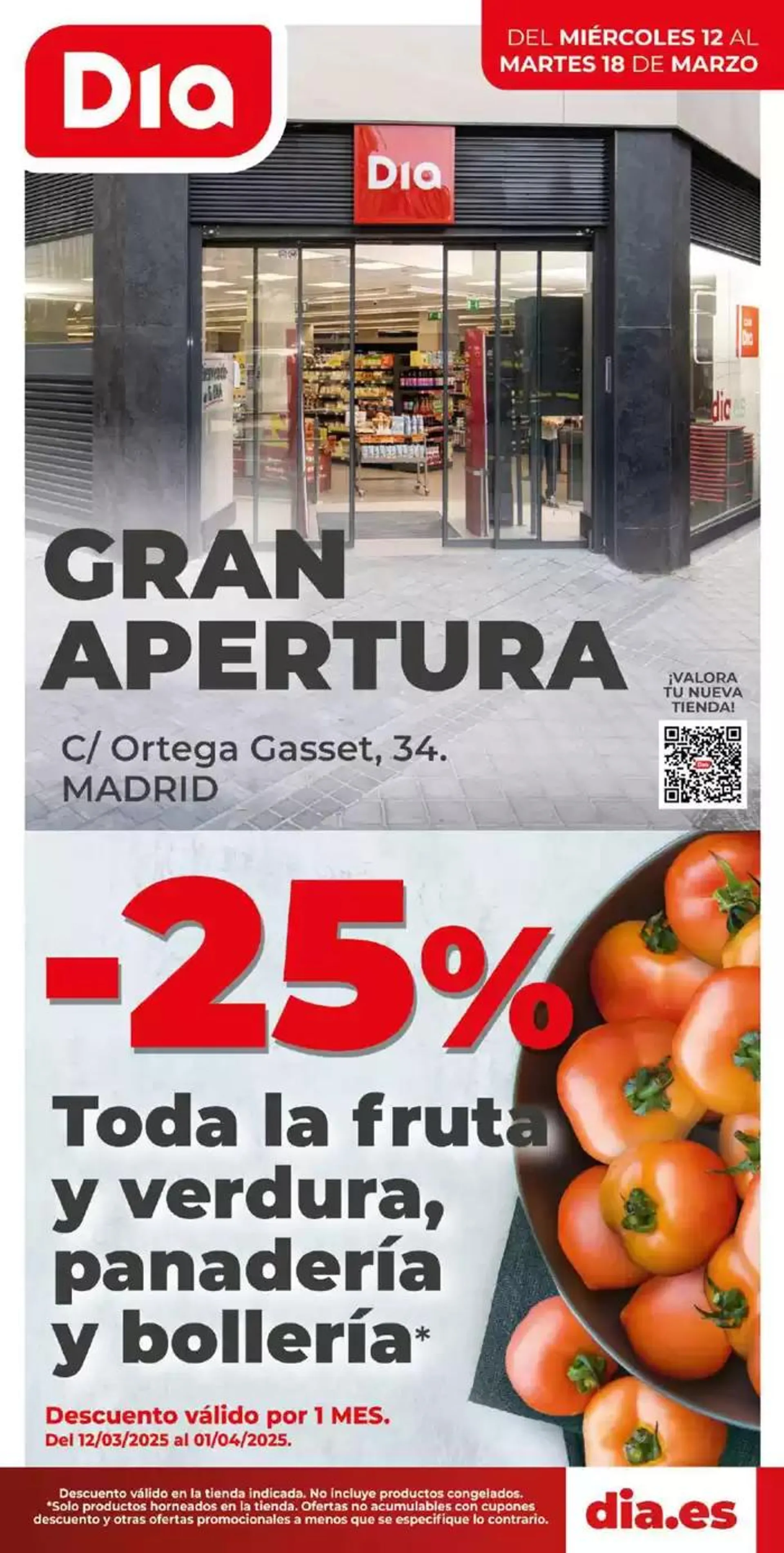 Catálogo de Gran apertura Dia del 12 al 18 de marzo 12 de marzo al 18 de marzo 2025 - Página 1