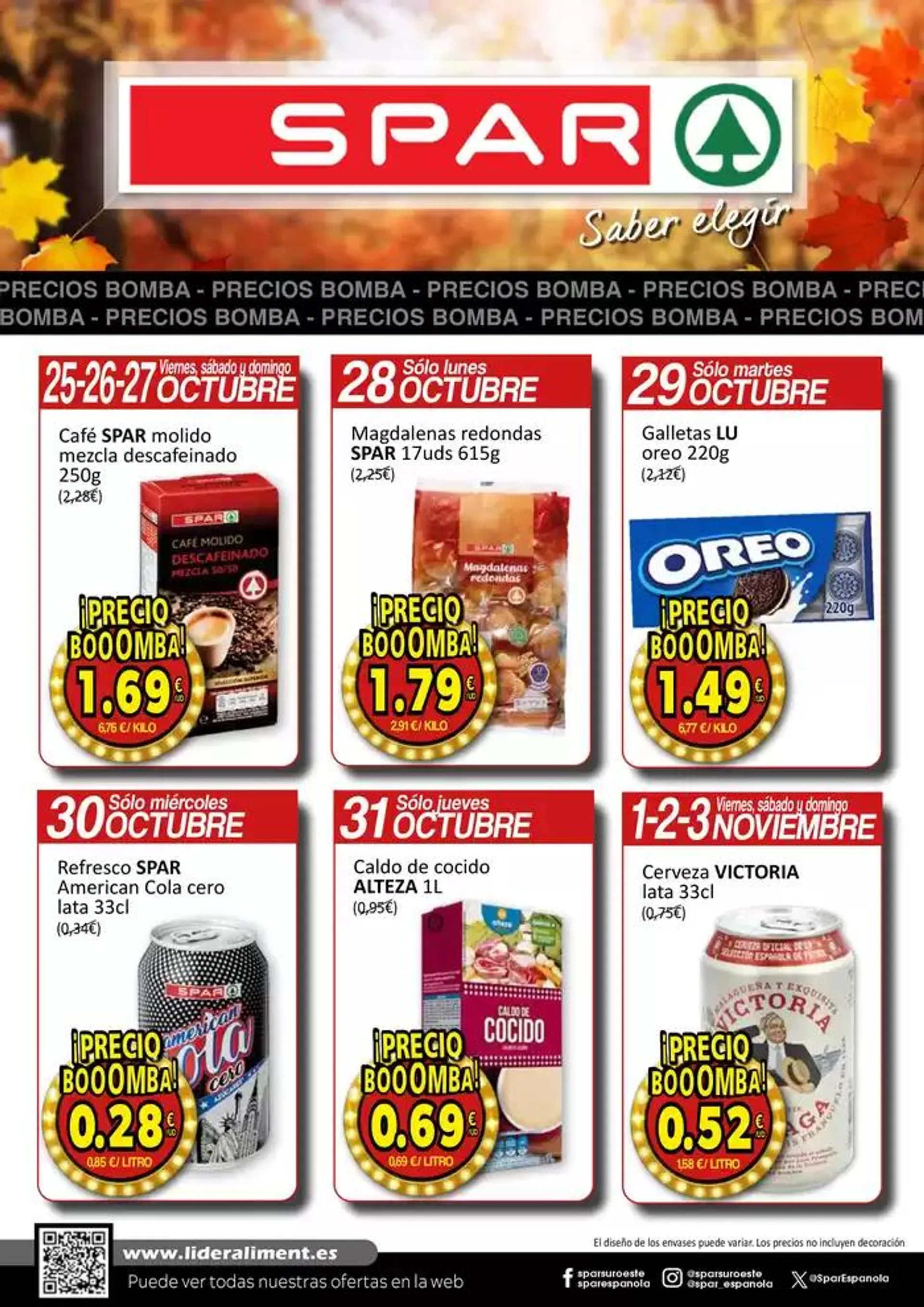 SPAR bombazos 25 octubre - 3 noviembre - 1