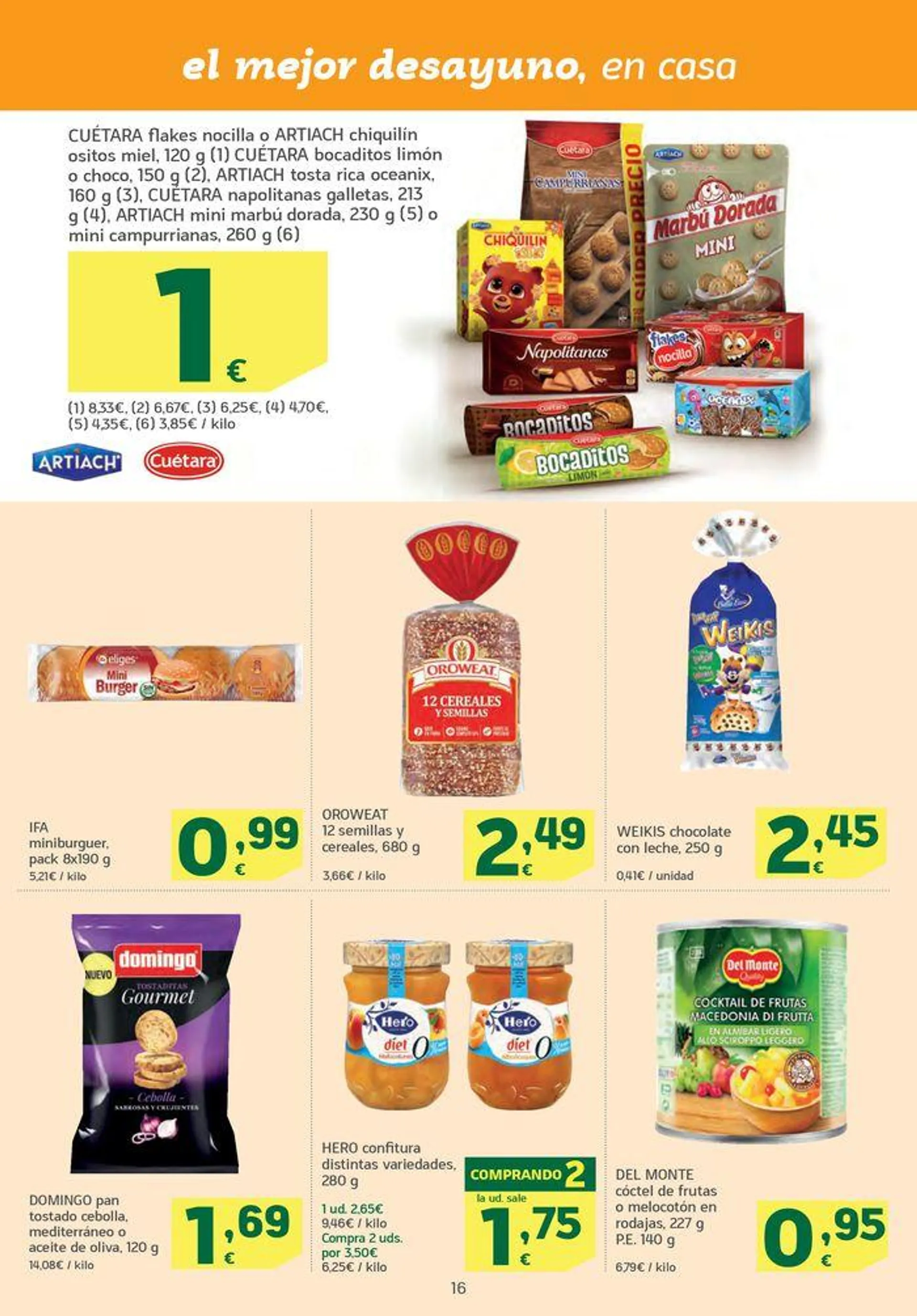 Ofertas desde el 7 de junio - 16