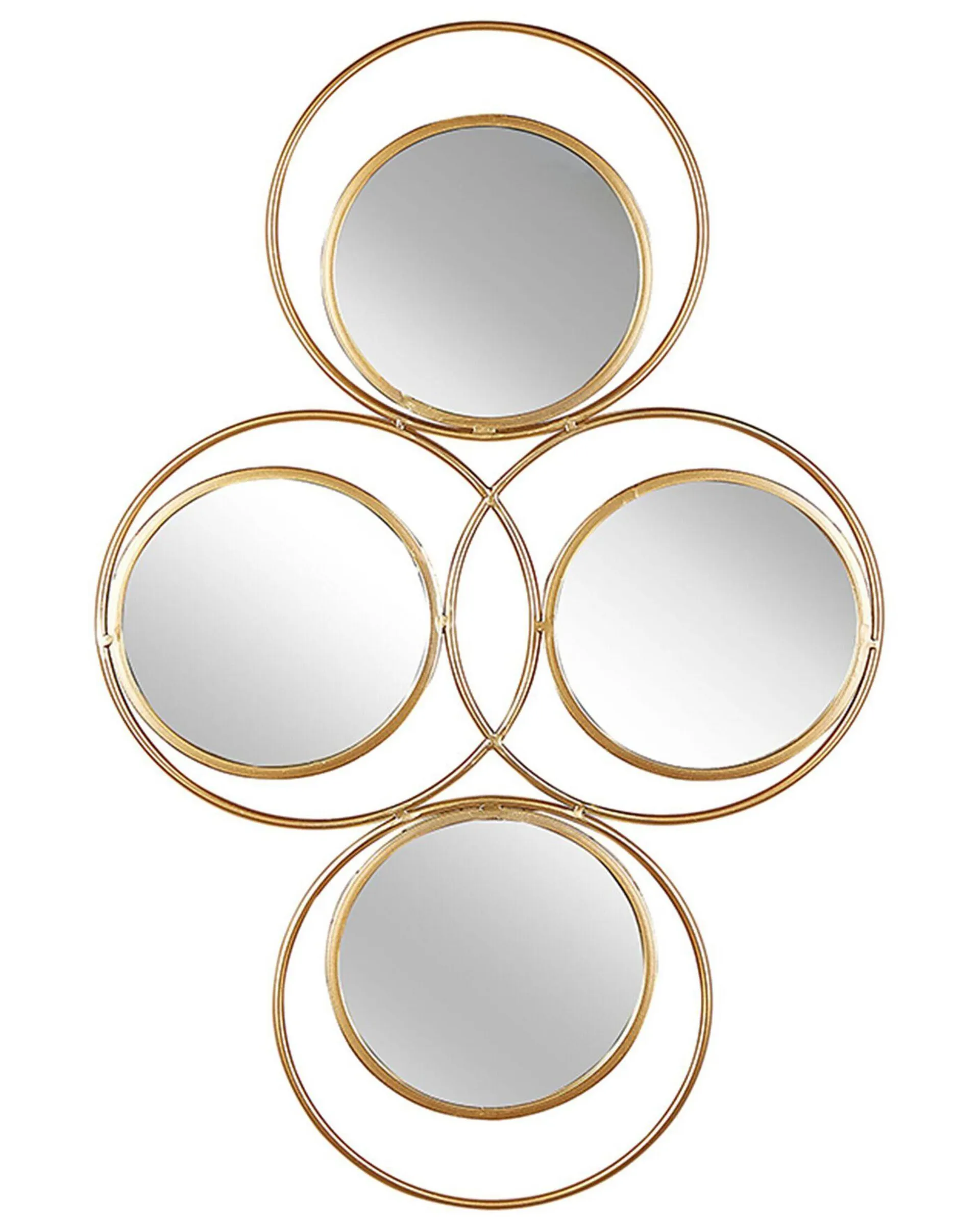 Espejo LESCAR 50 cm 80 cm Metal Dorado