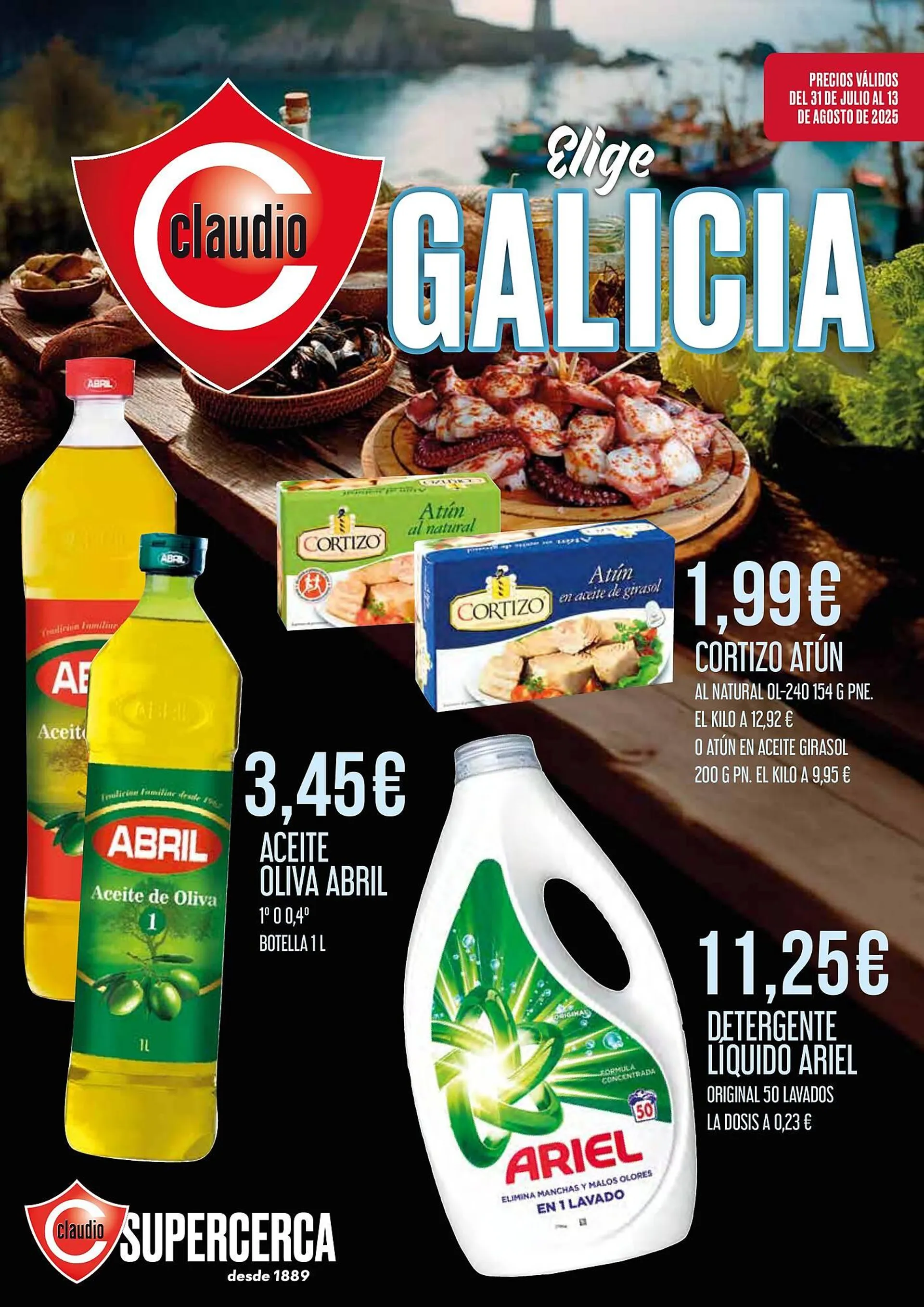 Catálogo de Folleto Claudio 31 de julio al 13 de agosto 2025 - Página 1