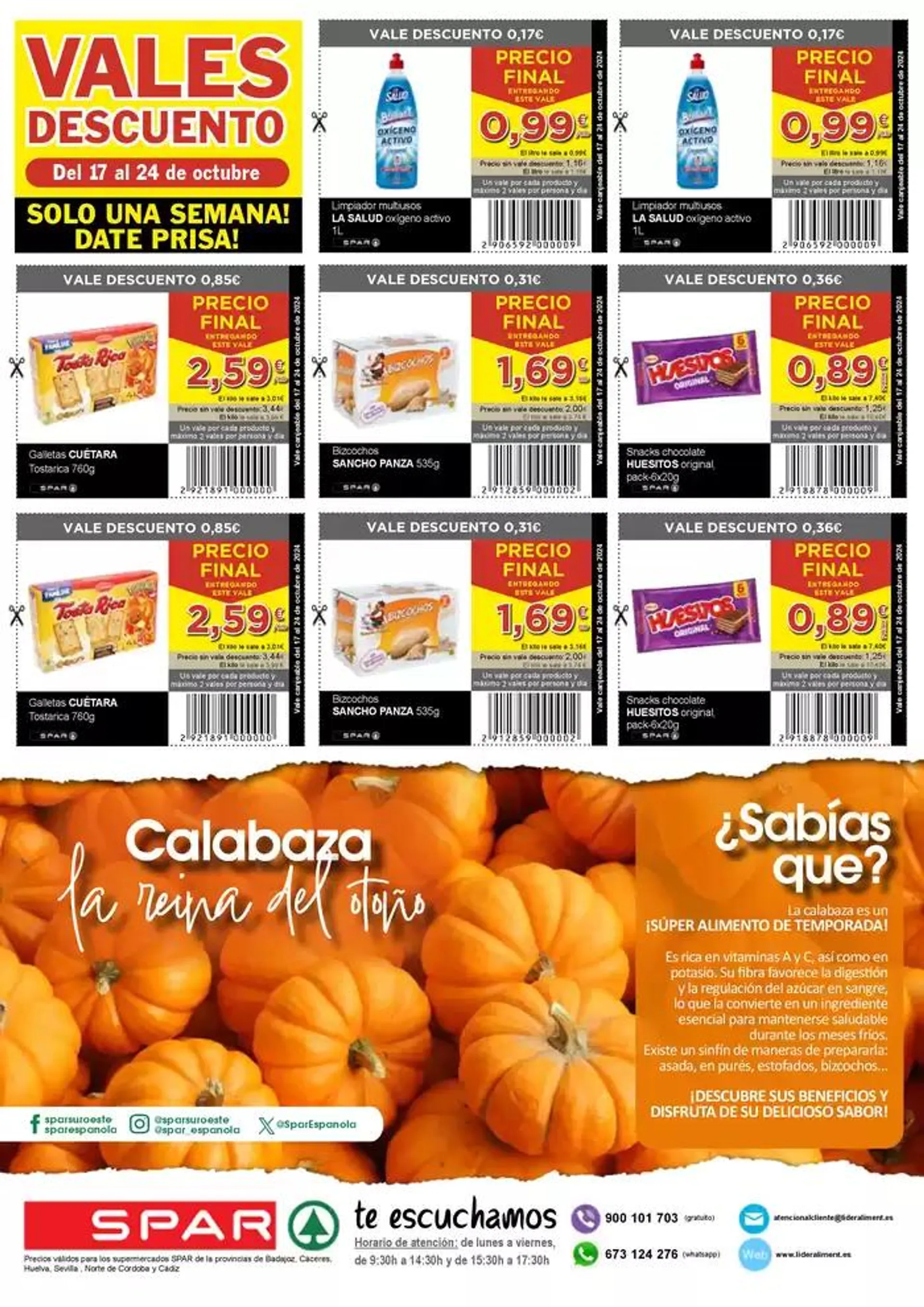 Catálogo de SPAR oferta 2ª octubre 17 de octubre al 3 de noviembre 2024 - Página 12