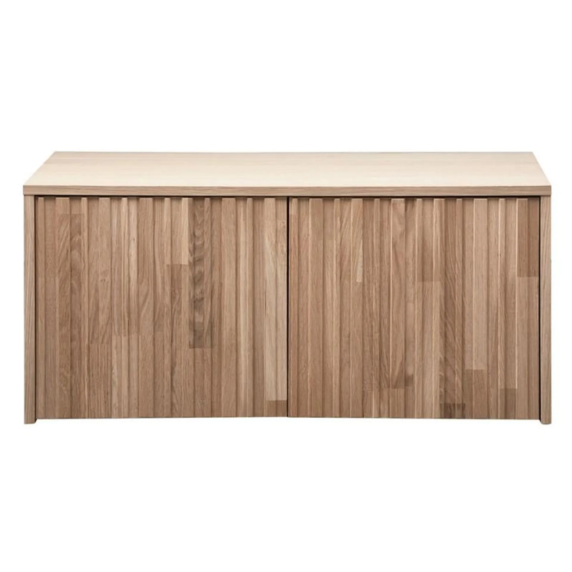 Mueble bajo modular New Gravure, roble natural