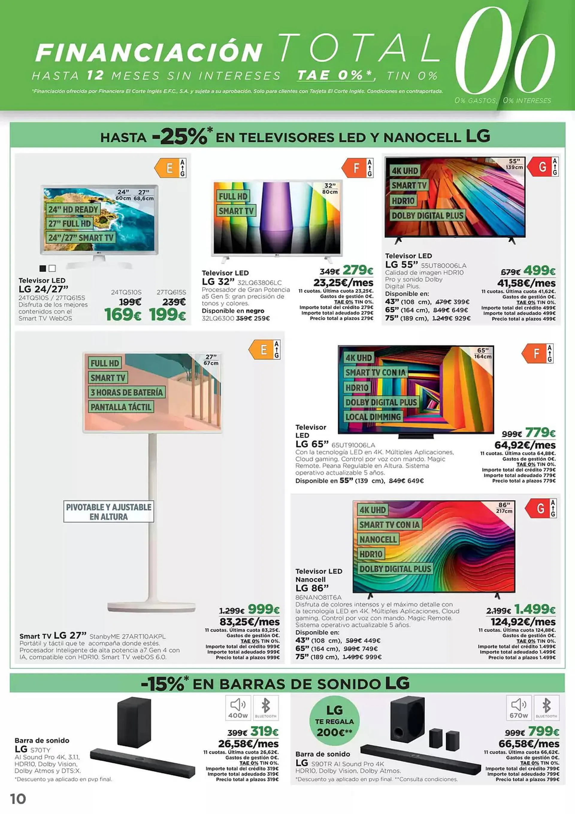 Catálogo de Folleto El Corte Inglés 26 de septiembre al 3 de octubre 2024 - Página 10