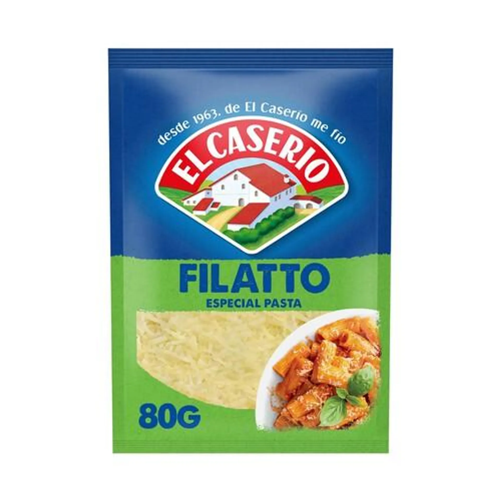 EL CASERÍO Queso rallado Filatto EL CASERÍO 80 g.