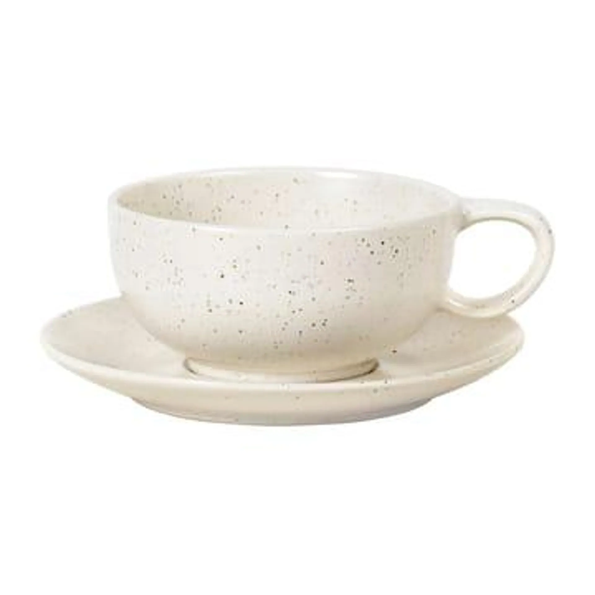 Nordic Vanilla cup with saucer 25 cl