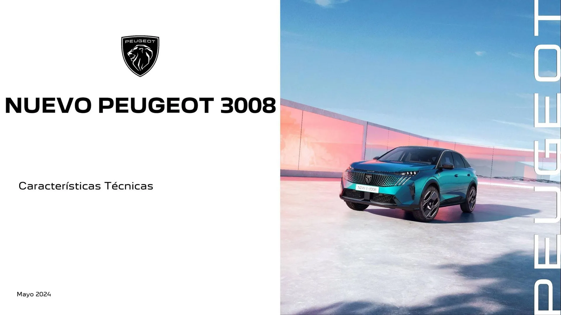Catálogo de Folleto Peugeot 3008 Plug-in Hybrid 25 de junio al 25 de junio 2025 - Página 1