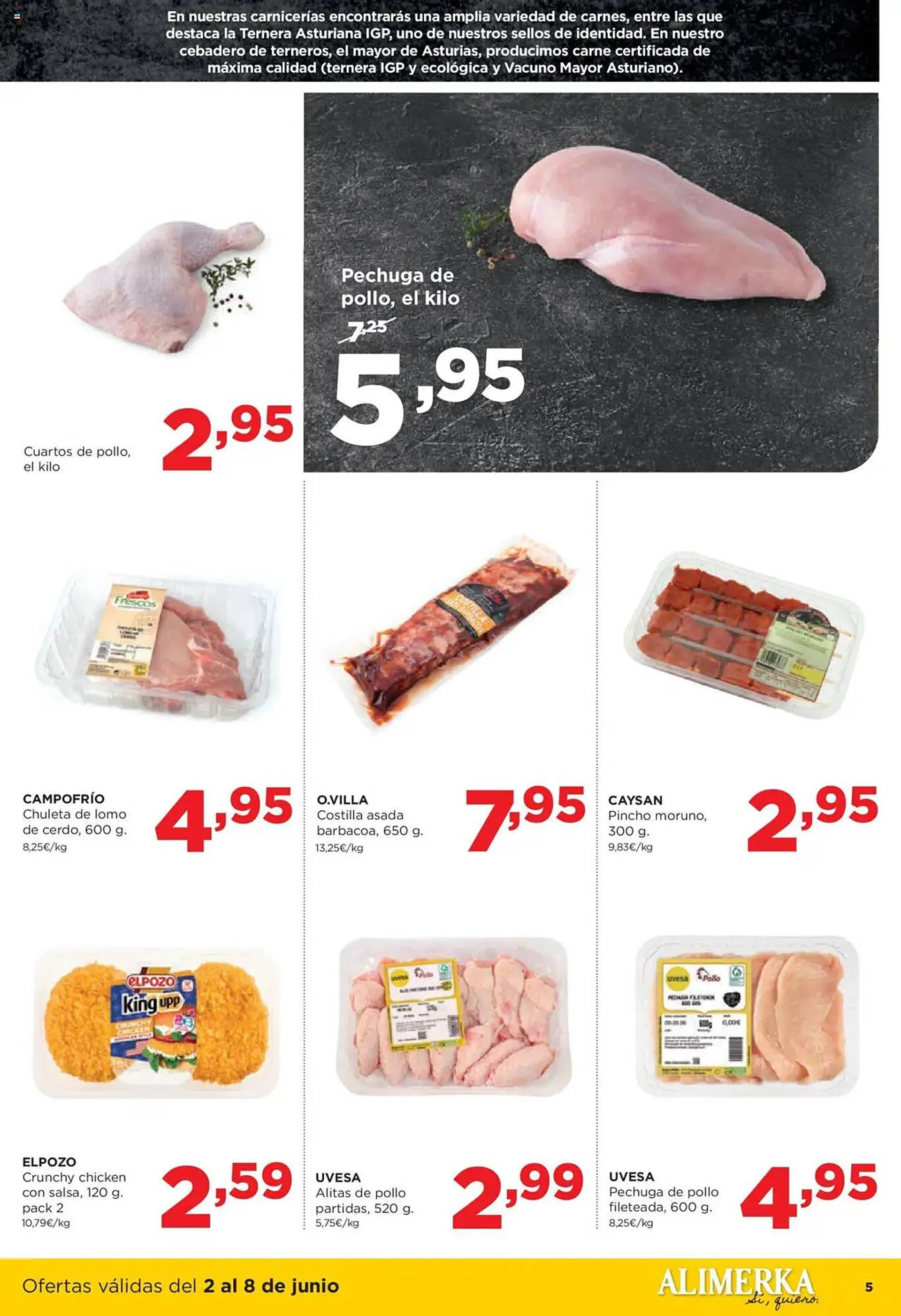 Catálogo de Folleto Alimerka 2 de junio al 8 de junio 2025 - Página 6