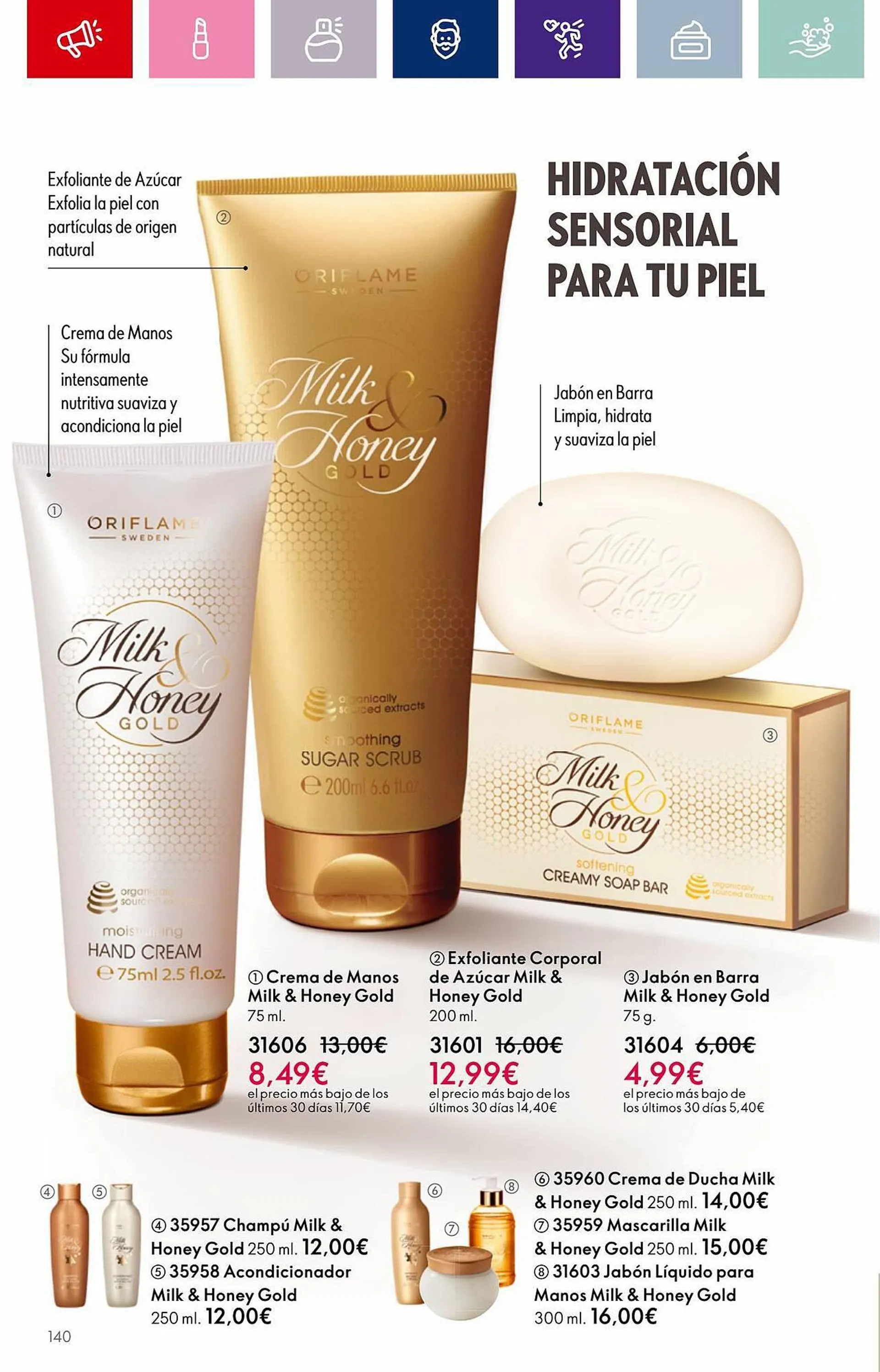 Catálogo de Folleto Oriflame 30 de agosto al 19 de septiembre 2023 - Página 140