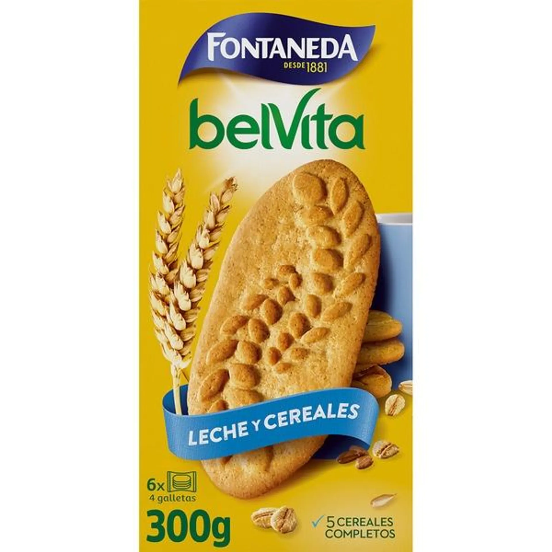 BELVITA GALLETA LECHE CEREALES 300G