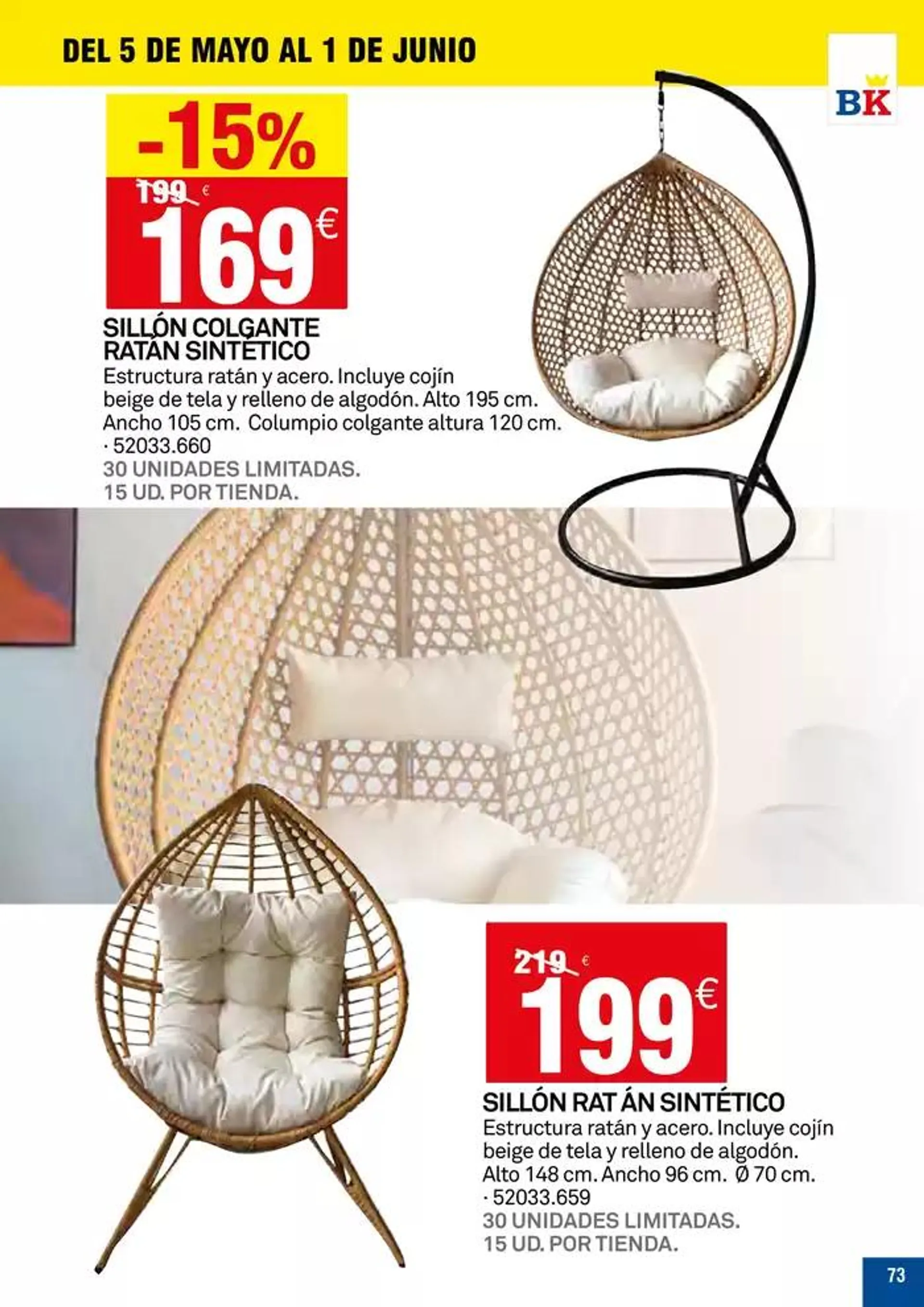 Catálogo de Válido del 5 de mayo al 1 de junio 5 de mayo al 1 de junio 2025 - Página 73