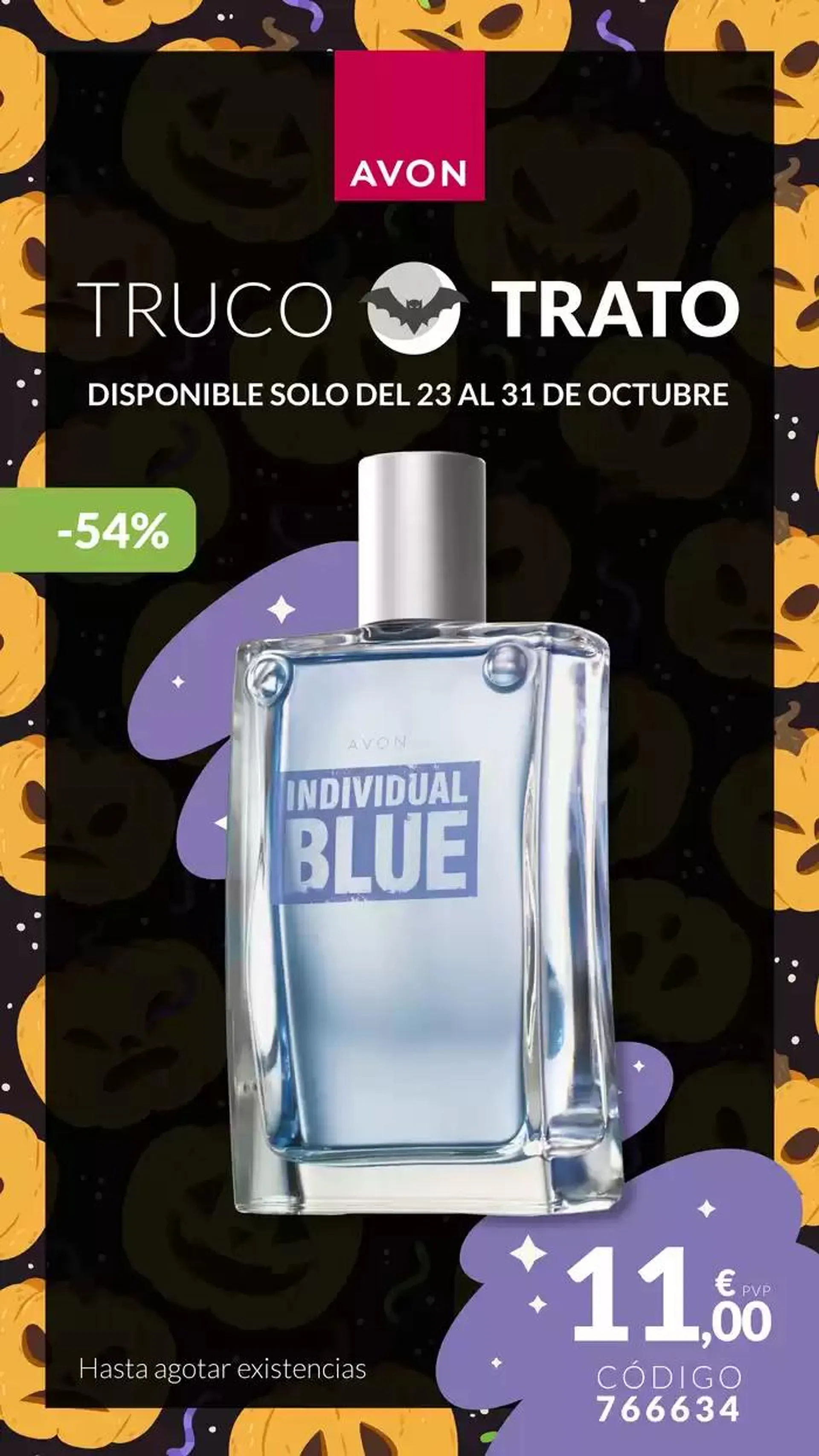 Hasta el 31 de octubre  - 1