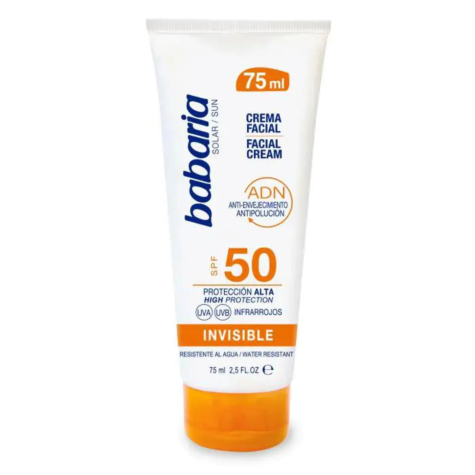 Solar Crema Facial Invisible SPF 50