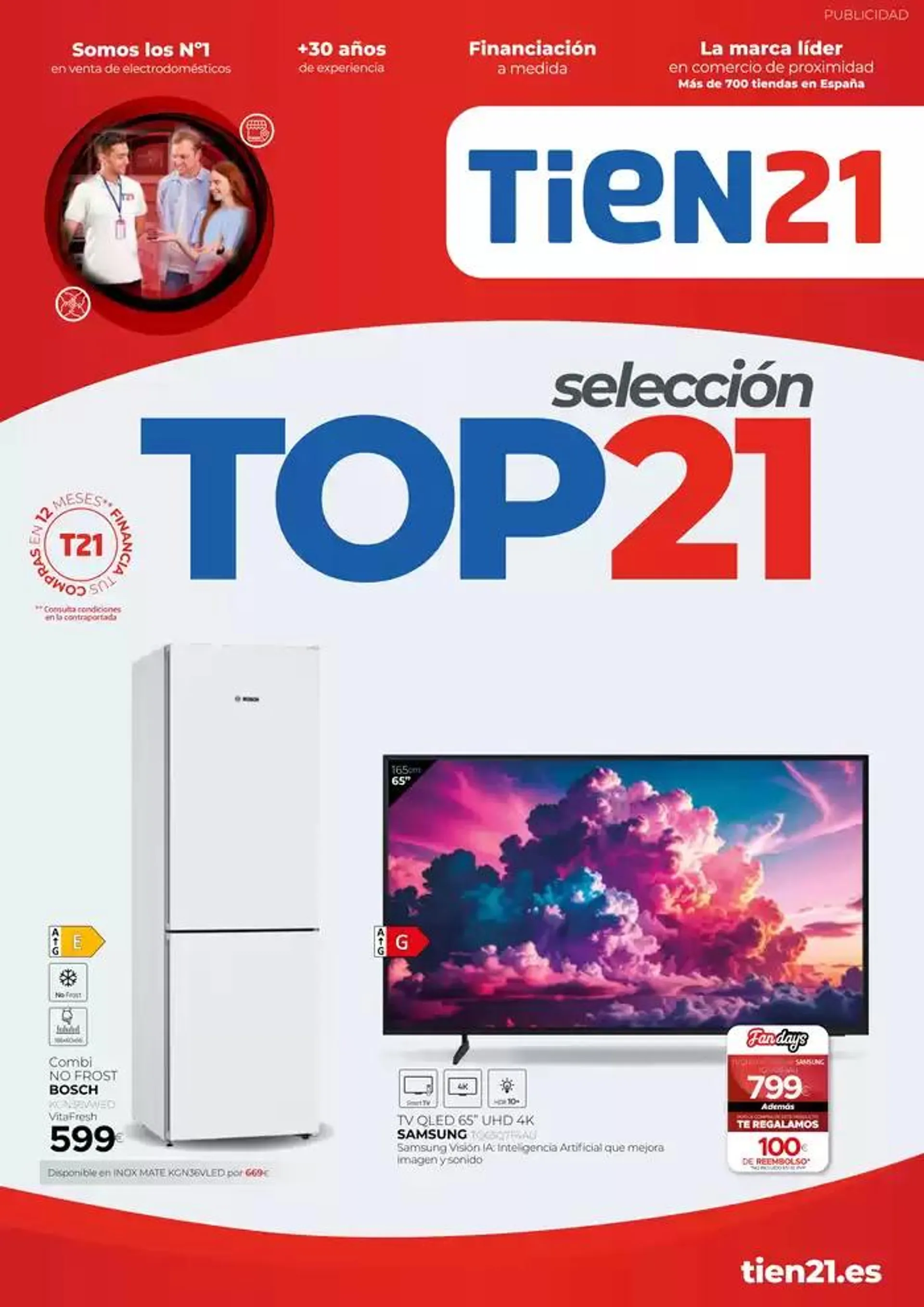 Catálogo de FOLLETO TOP21 MAYO 2025 2 de mayo al 31 de mayo 2025 - Página 1