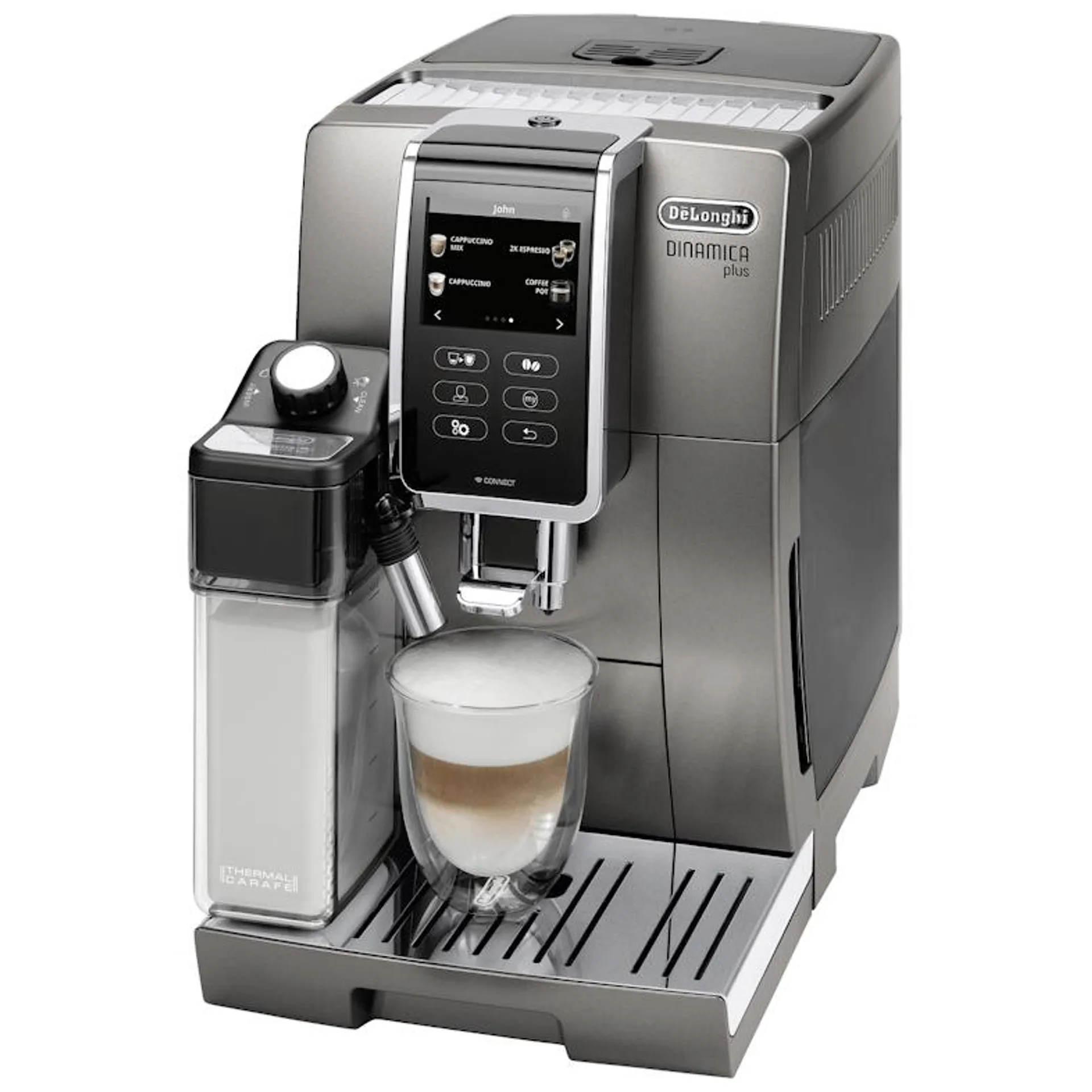 De'Longhi Kaffeevollautomat ECAM 370.95.T, titanium