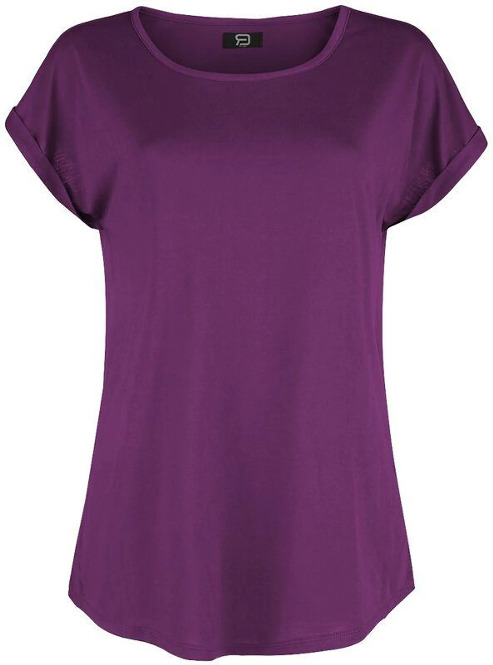 T-Shirt plum von RED by EMP