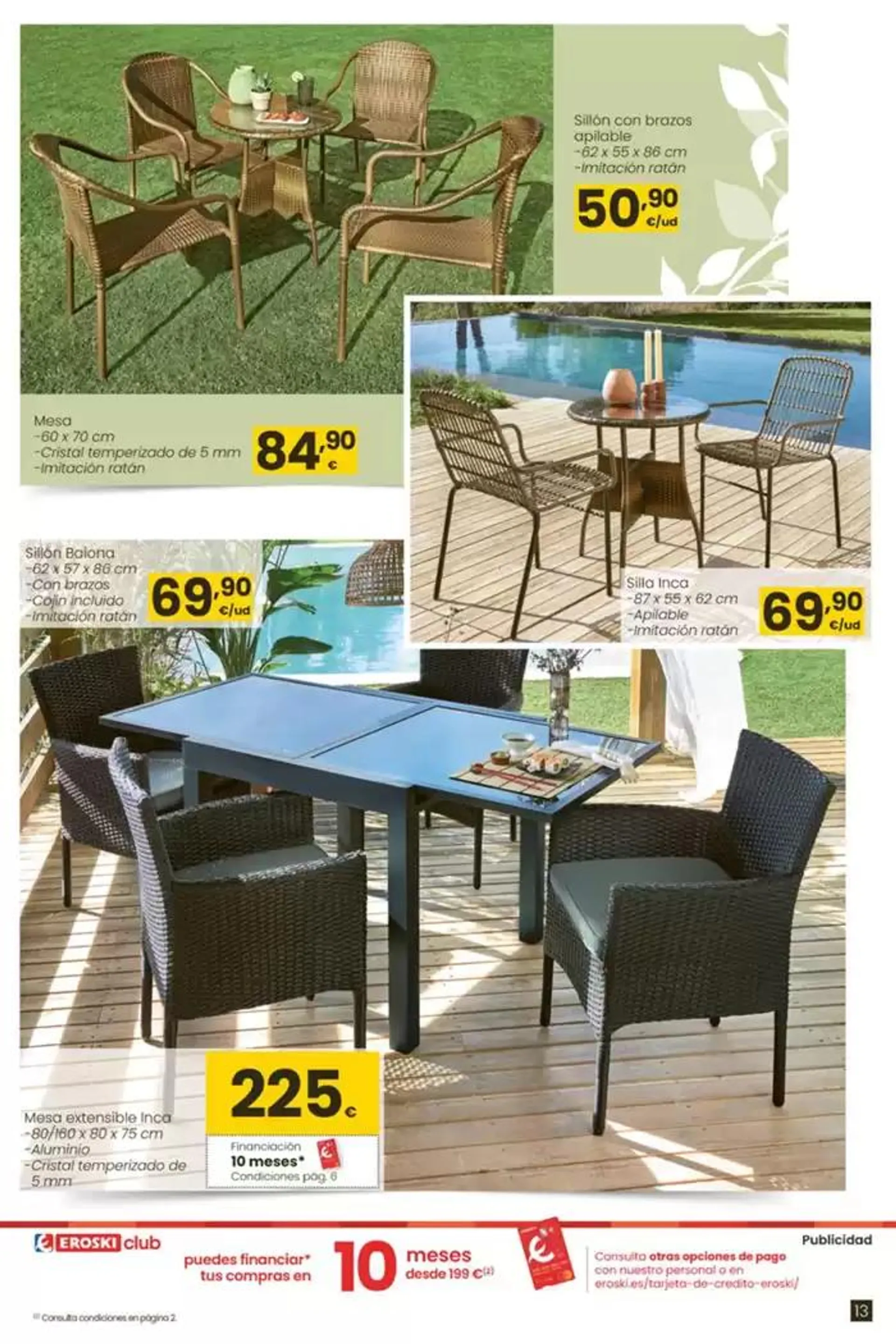 Catálogo de Terraza y jardín  3 de abril al 30 de abril 2025 - Página 13