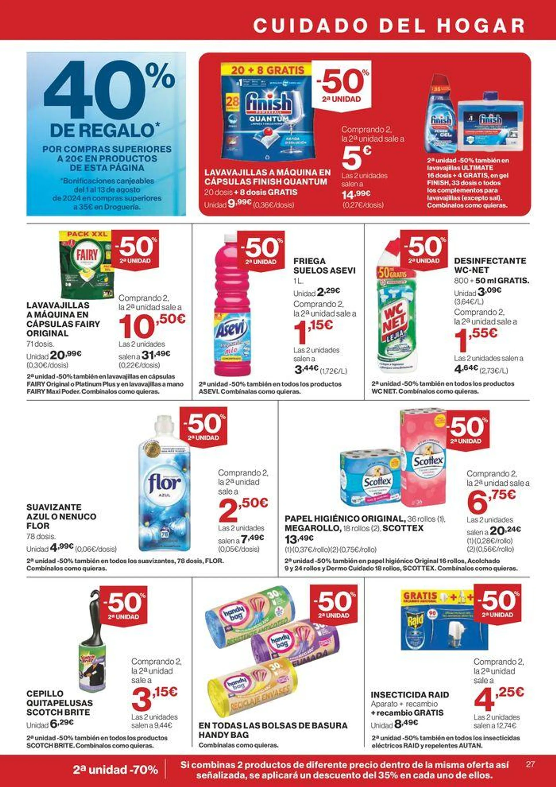 Ofertas quincenales para Península y Baleares - 27