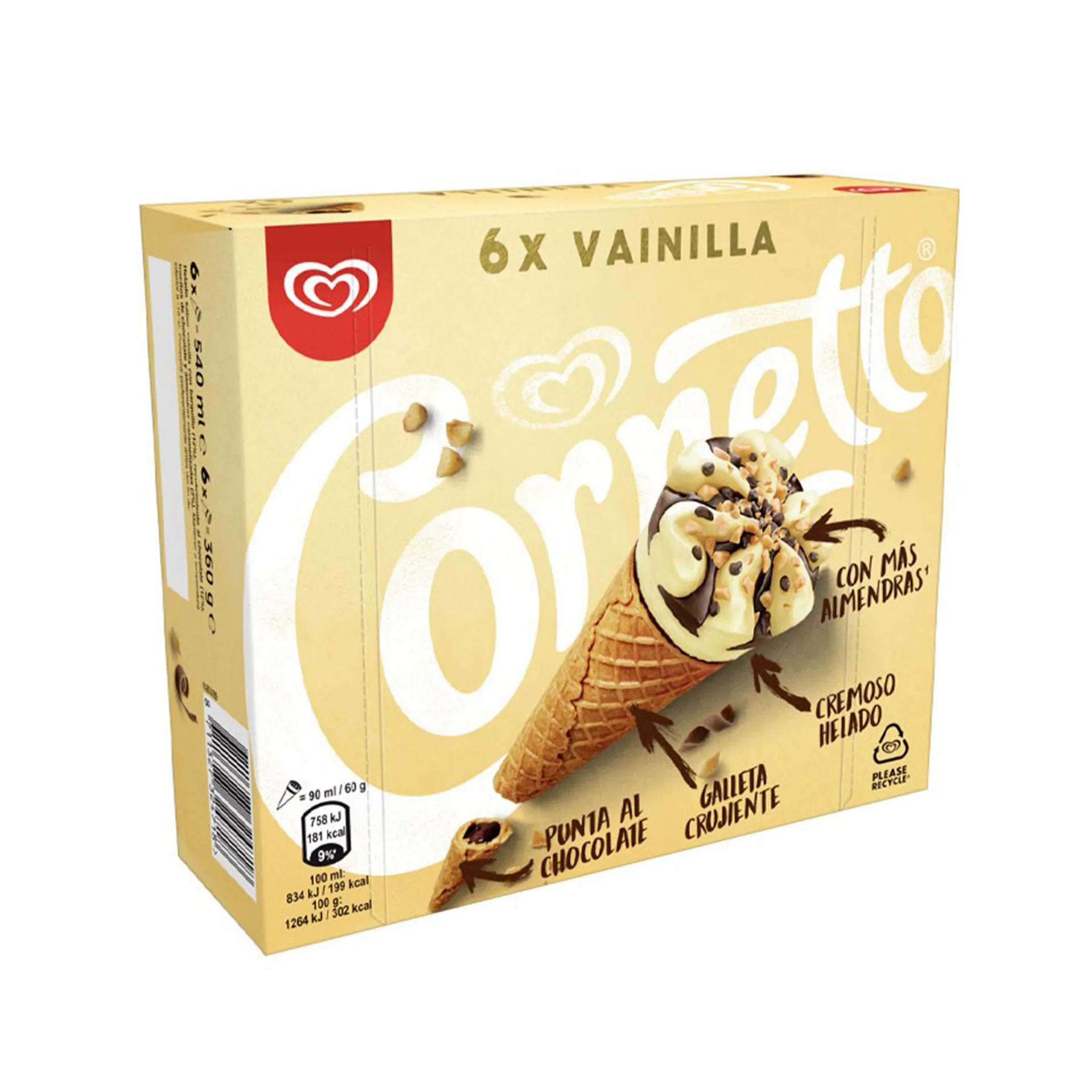 Cornetto Vainilla Frigo