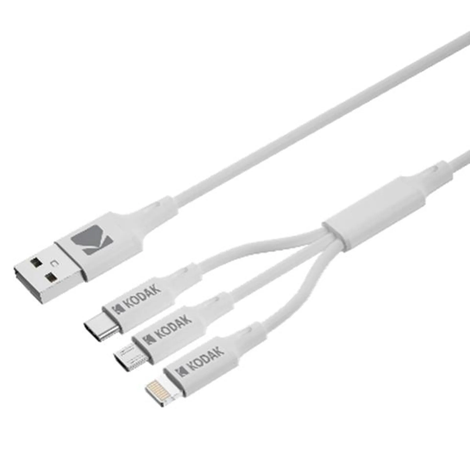 KODAK CABLE USB LIGHTNING-USB-C-MICRO-USB