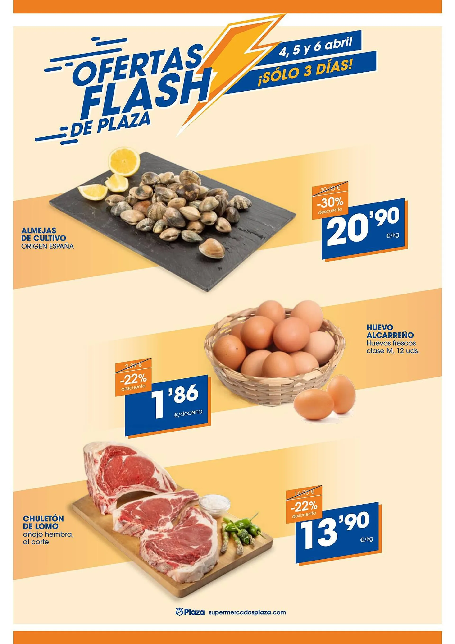 Catálogo de Folleto Supermercados Plaza 4 de abril al 17 de abril 2024 - Página 2