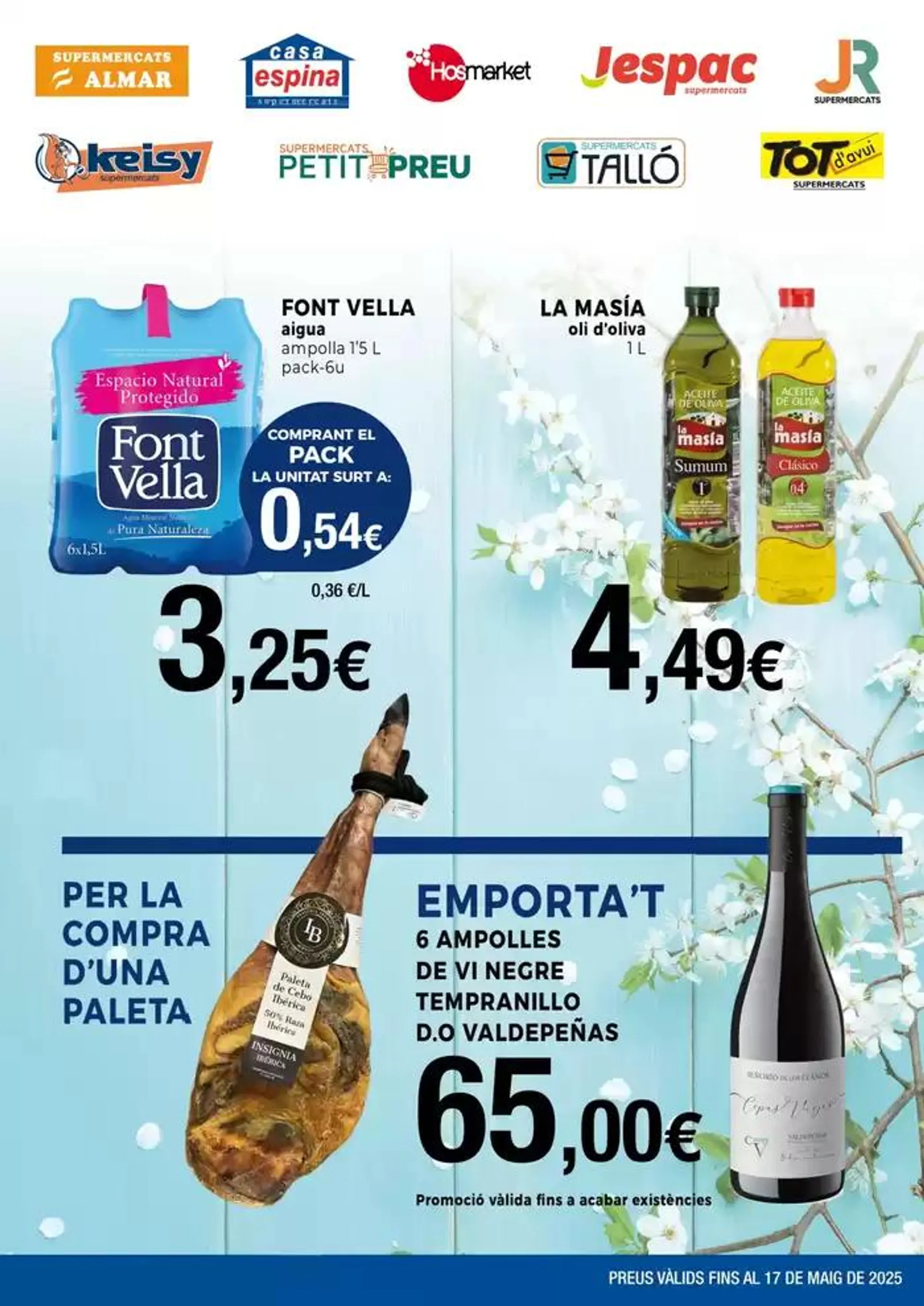 Catálogo de Preus valids fins al 17 de maig 28 de abril al 17 de mayo 2025 - Página 1