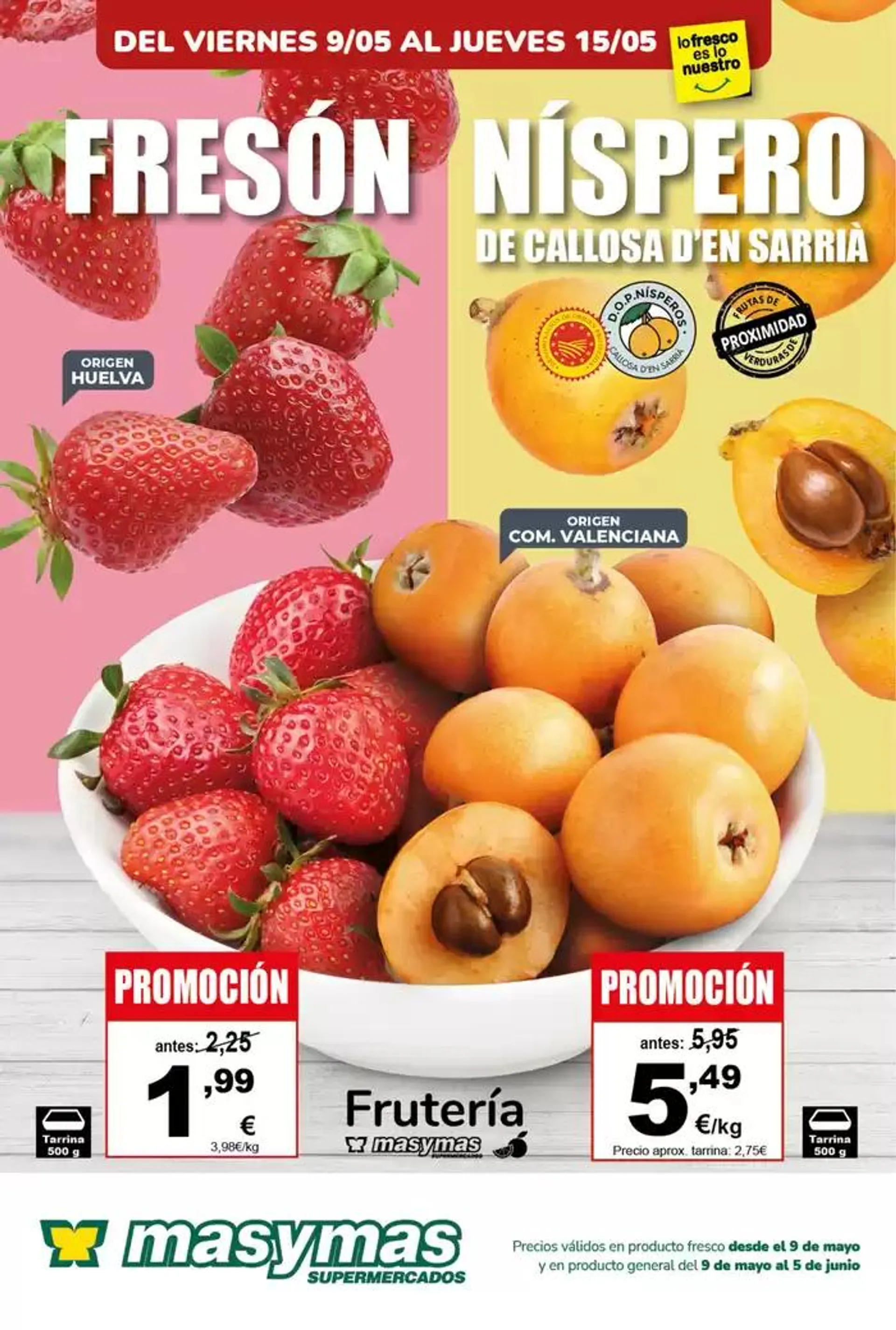 DEL VIERNES 9/05 AL JUEVES 15/05 - 1