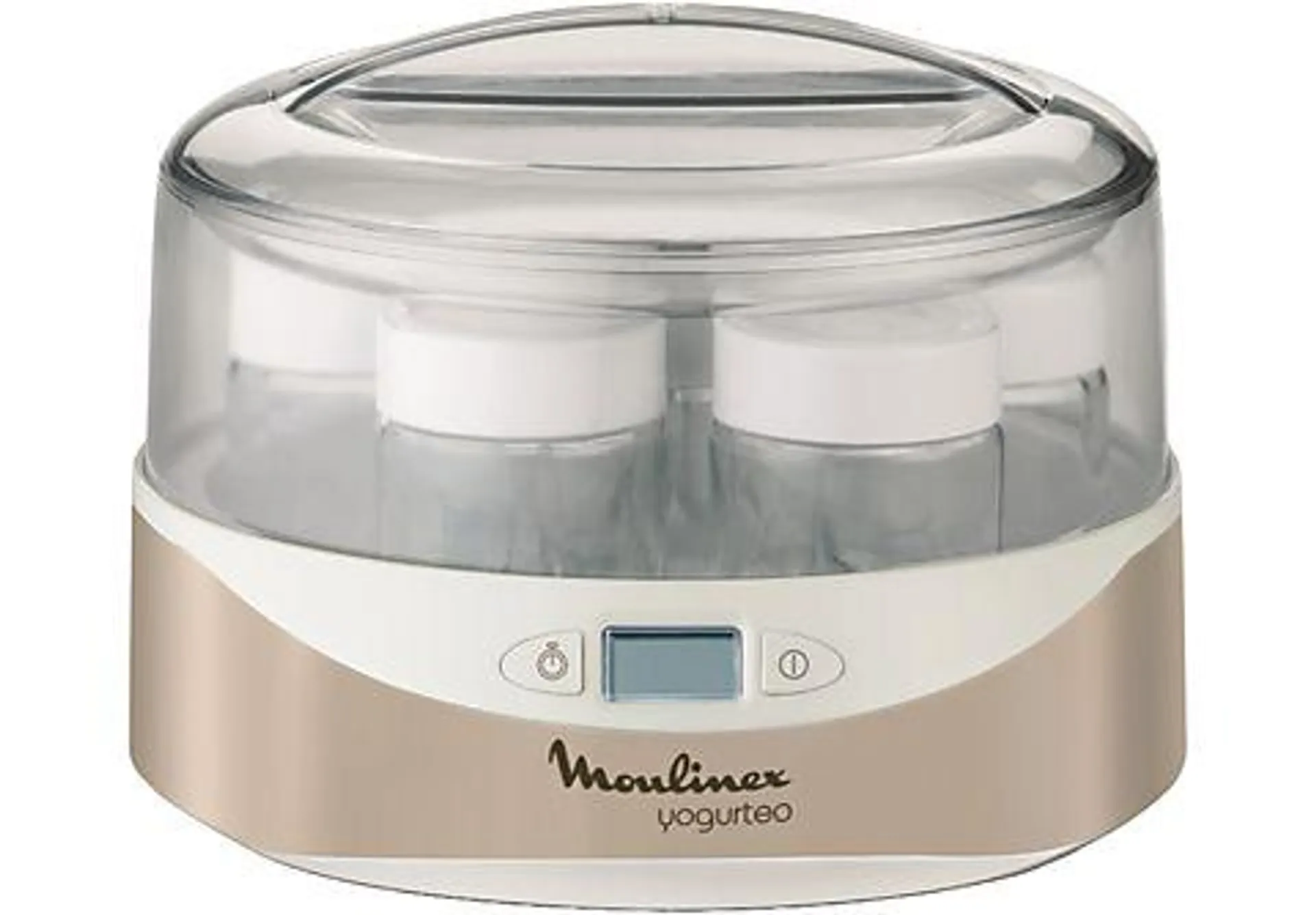 Yogurtera - Moulinex Yogurteo YG231E32, 13W, Capacidad para 7 yogures, Programable