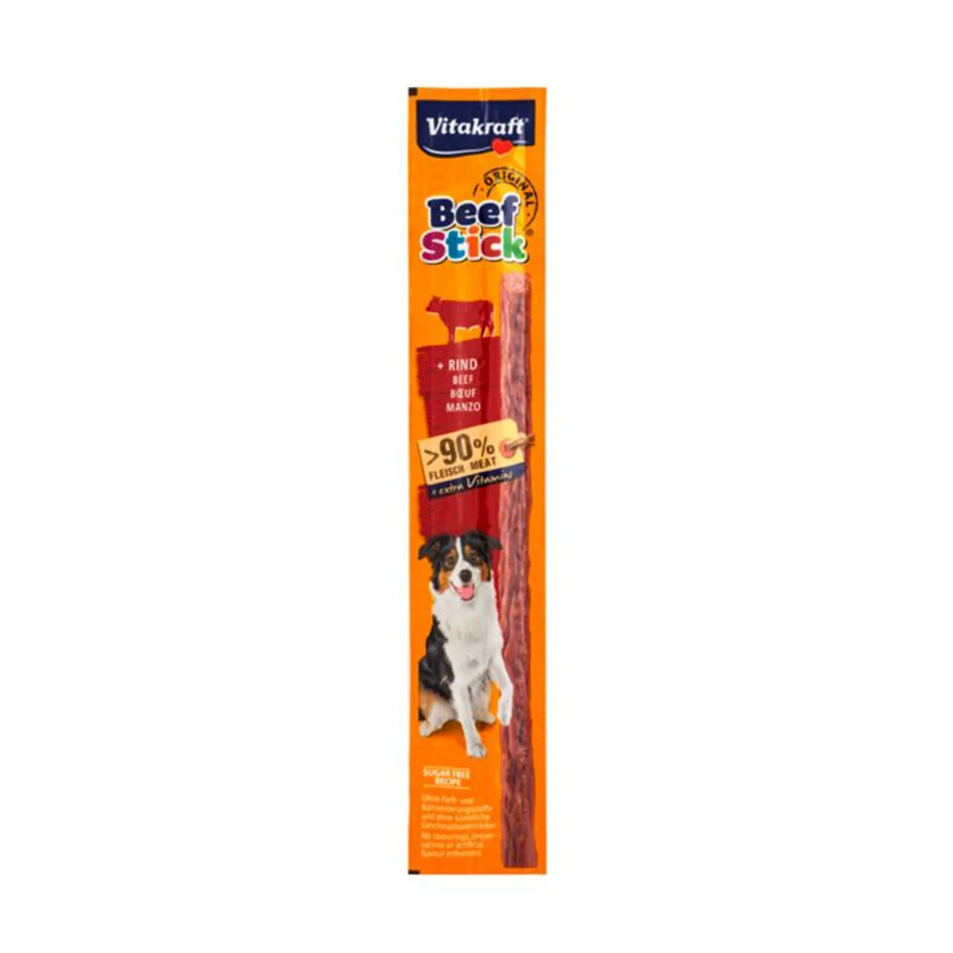 snack perro beef-stick buey, 12g