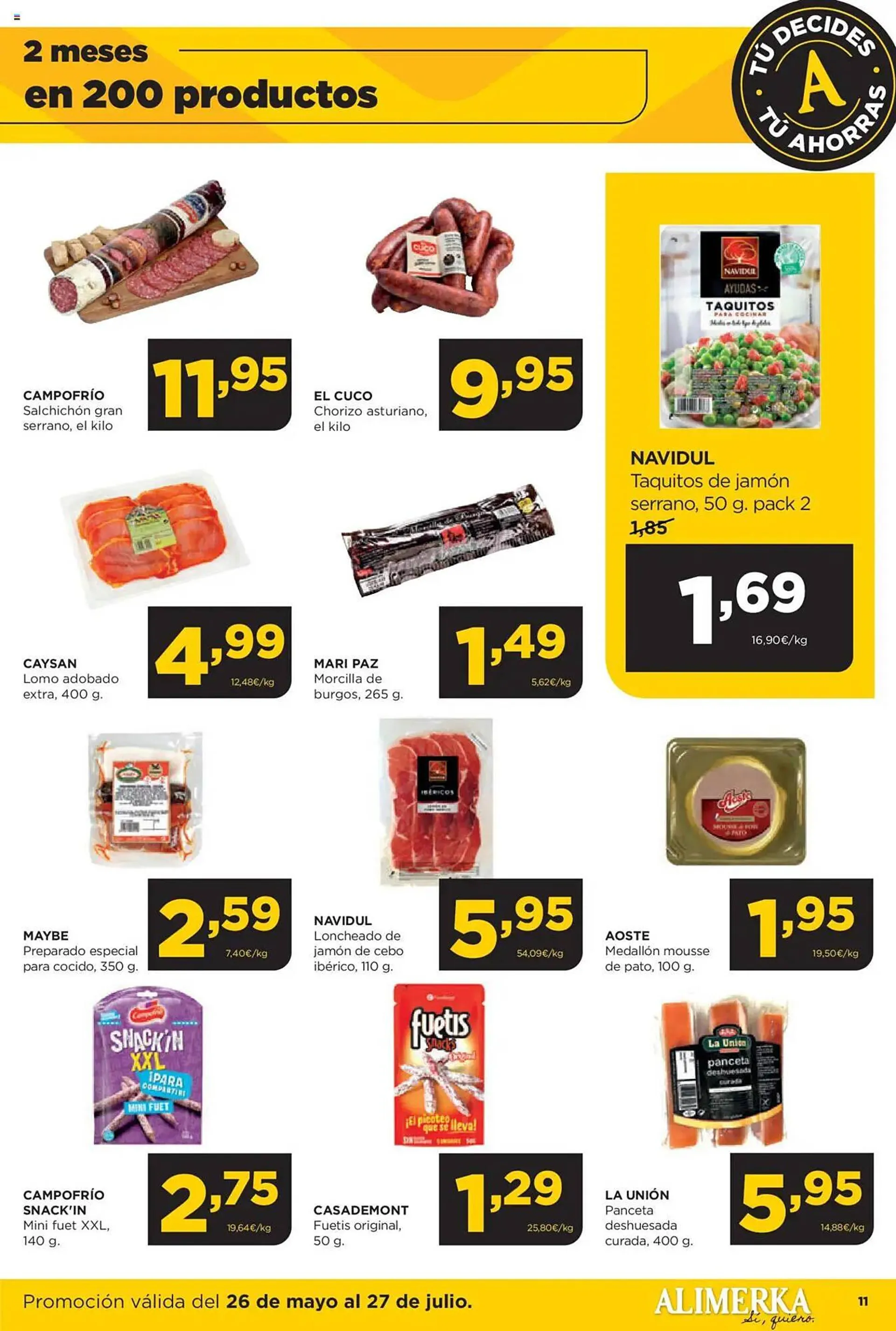 Catálogo de Folleto Alimerka 26 de mayo al 27 de julio 2025 - Página 45