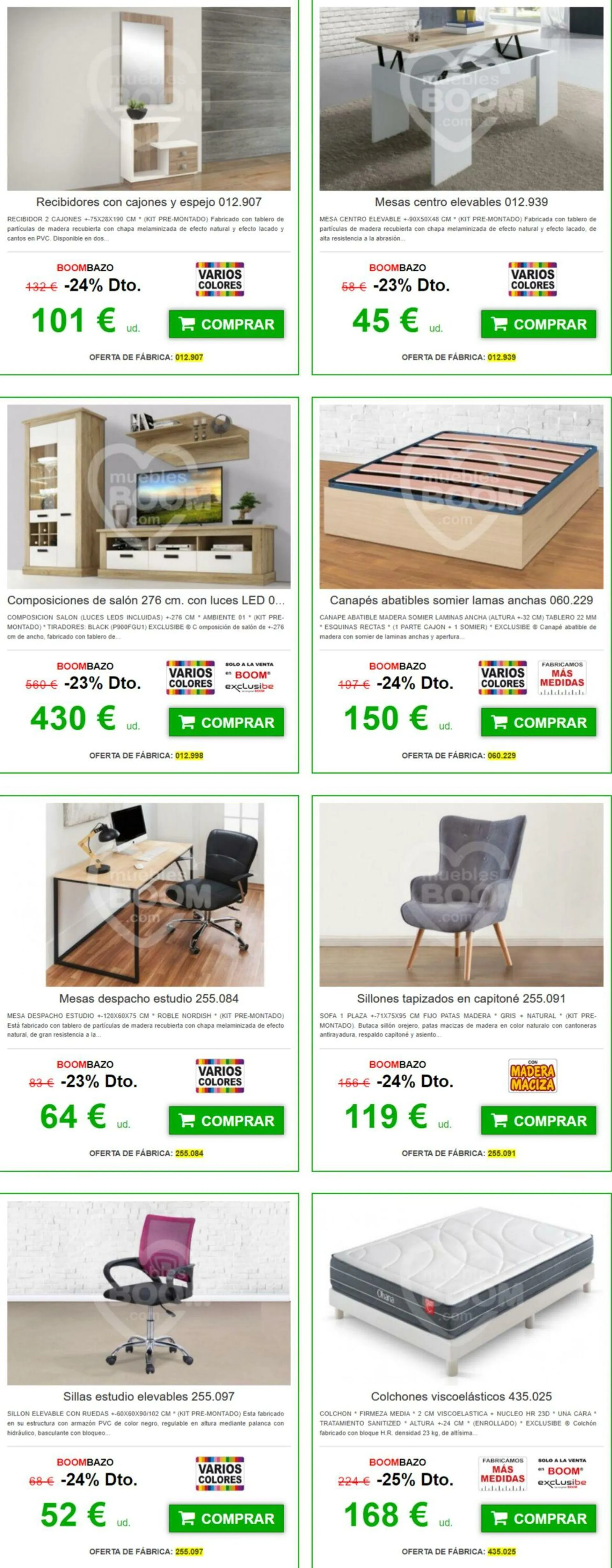 Catálogo de Muebles BOOM Oferta actual 4 de octubre al 31 de octubre 2024 - Página 3