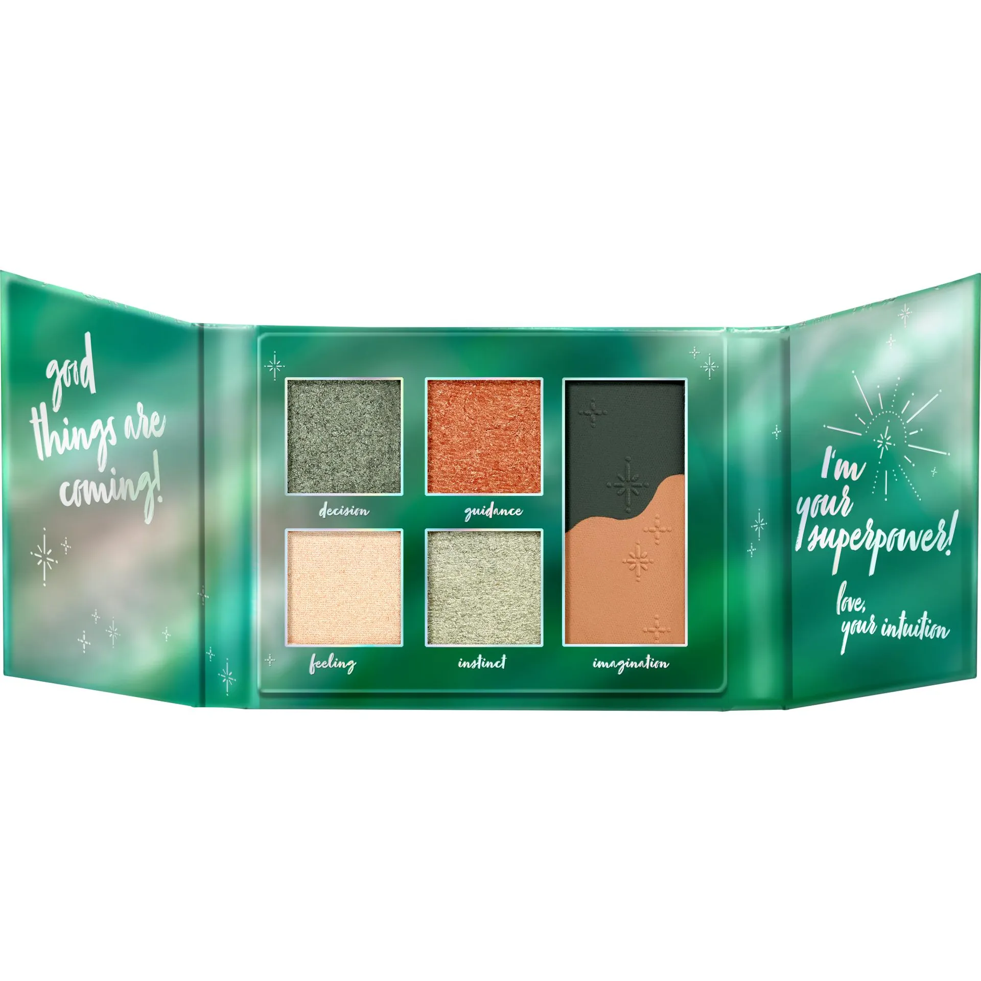 mini paleta de sombras de ojos trust your intuition