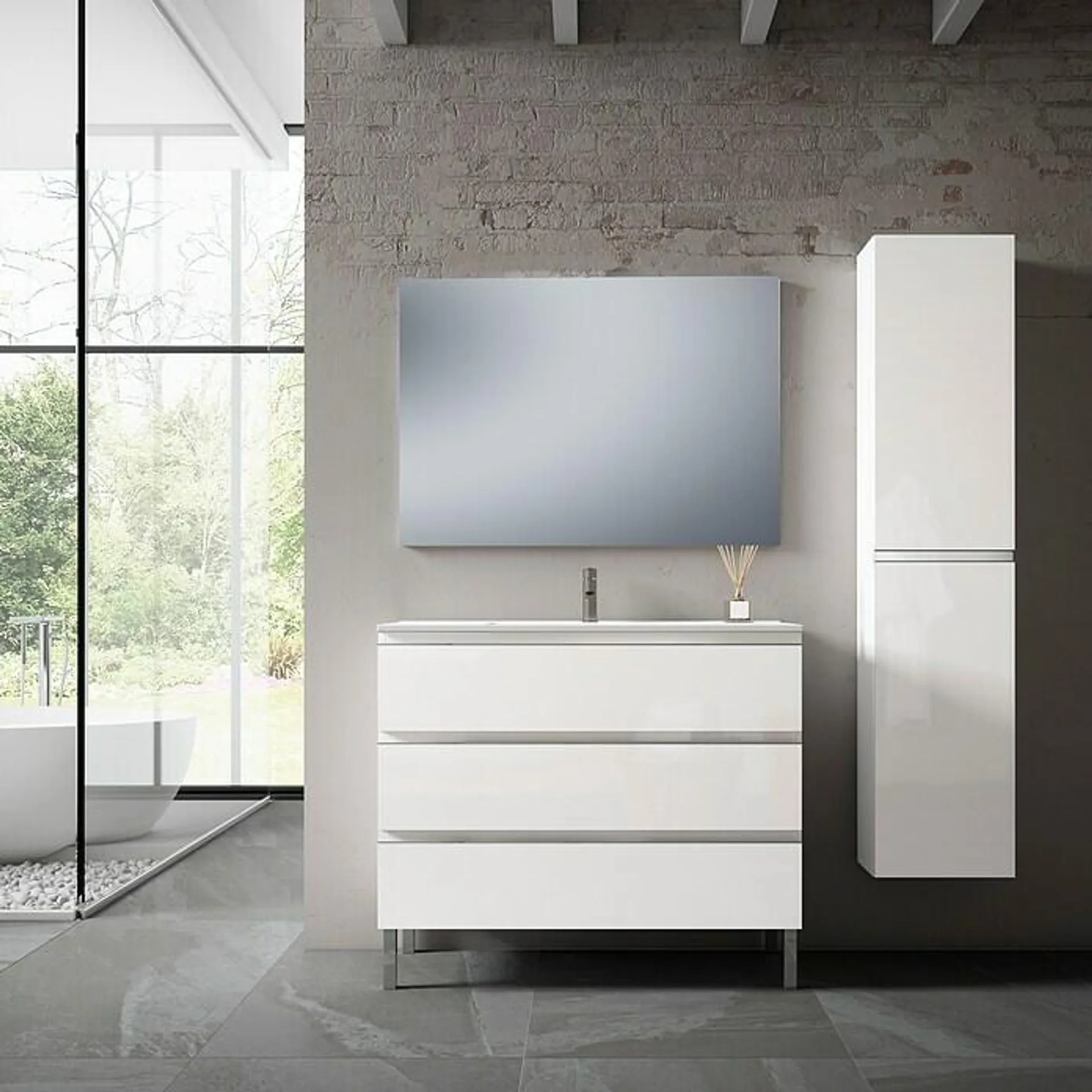 Conjunto de mueble de baño Celia